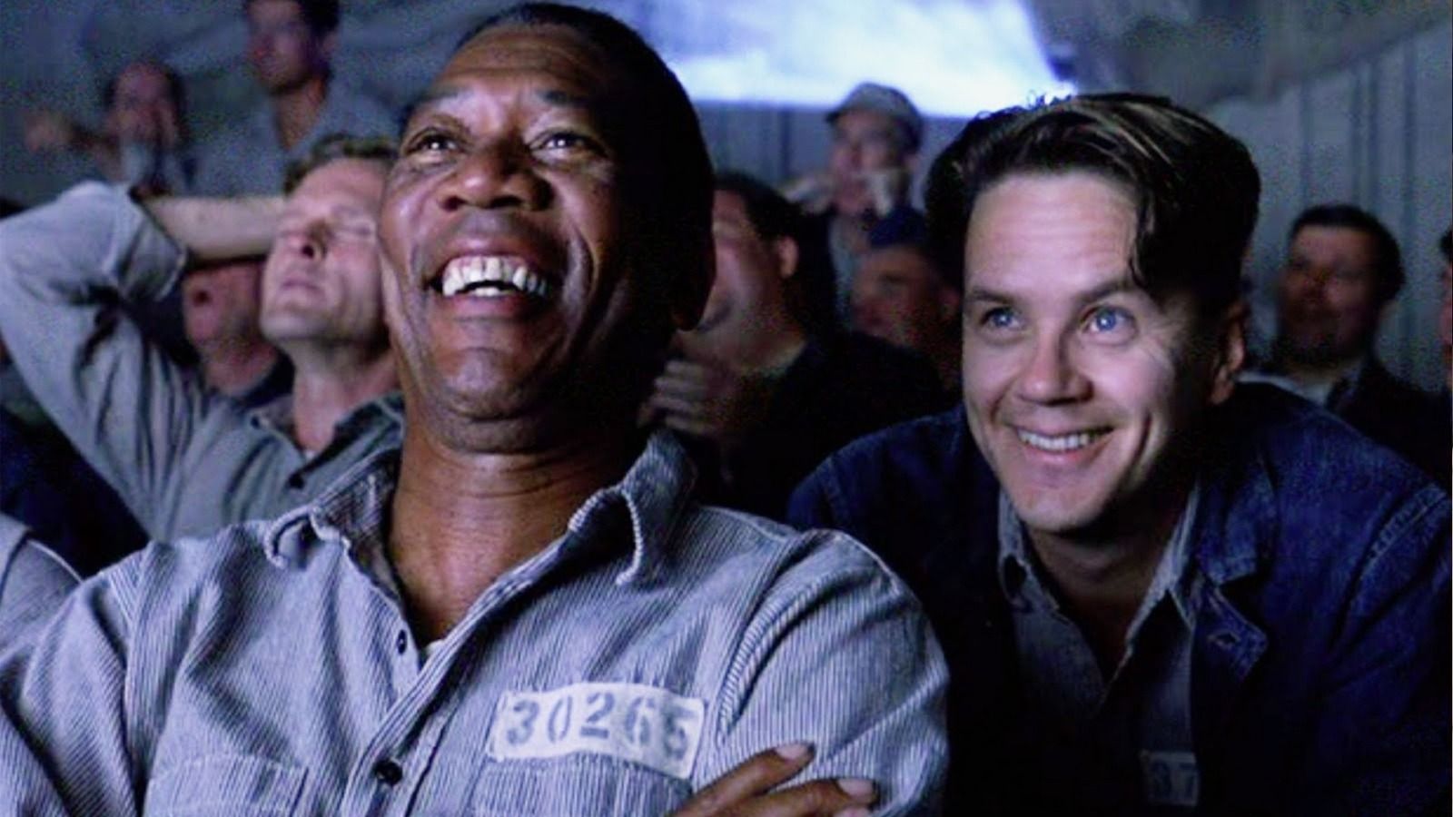 Red, Andy Dufresne, Morgan Freeman, Tim Robbins, Kinoabend, Lachen, HD, PC-Hintergrundbild