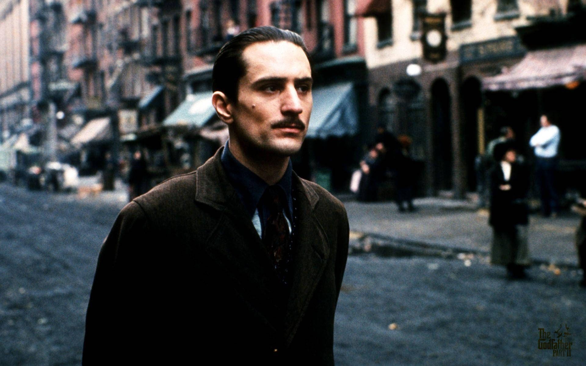 Vito Corleone, Robert De Niro, Der Pate – Teil II, Straße, New York, Full HD, Breitbild-Hintergrundbild