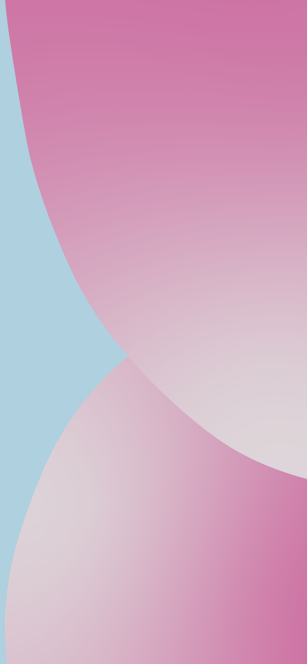 Abstrakte Formen, Farbverlauf, Pink, Hellblau, Kurven, iPhone 18 Pro, Sperrbildschirm