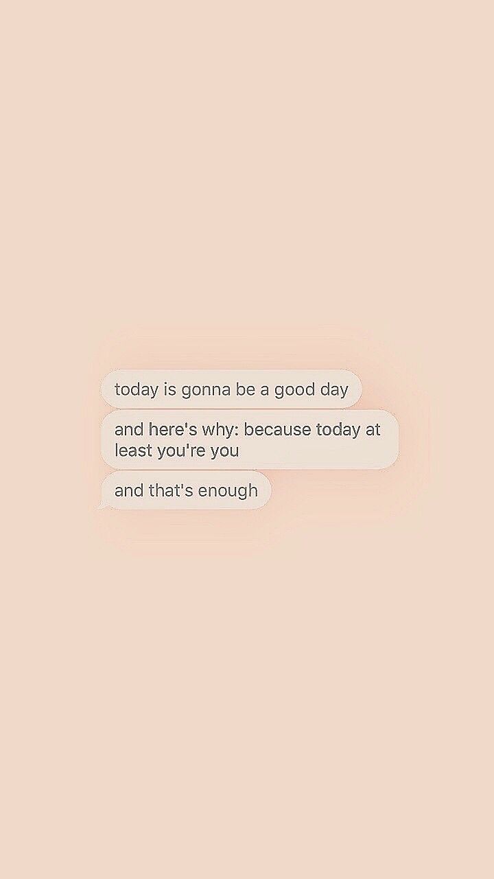 Spruch, Pfirsichfarben, Text, Minimalistisch, Pastell, HD, Hintergrundbild fürs Handy