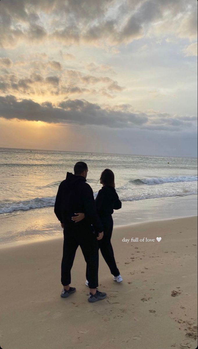 Paar, Strand, Spaziergang, Sonnenuntergang, Rückansicht, Android-Hintergrundbild