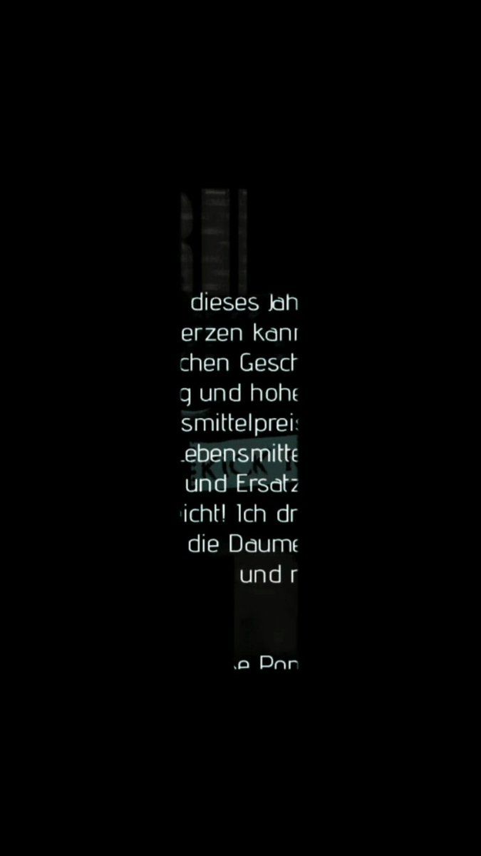 Gedicht, Text, Schwarzer Hintergrund, Deutsch, Typografie, Sperrbildschirm fürs iPhone