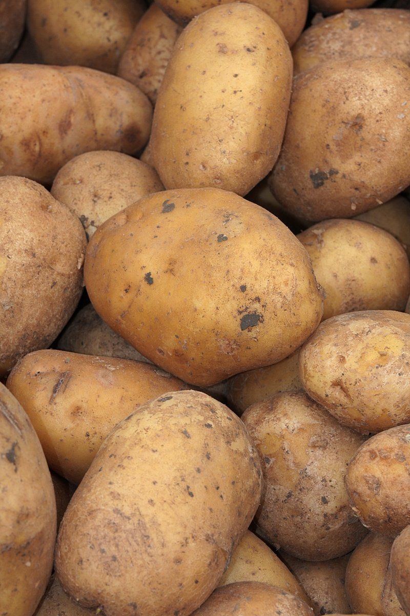 Kartoffeln, Speisekartoffeln, Haufen, Hochformat, Gemüse, Android-Hintergrundbild