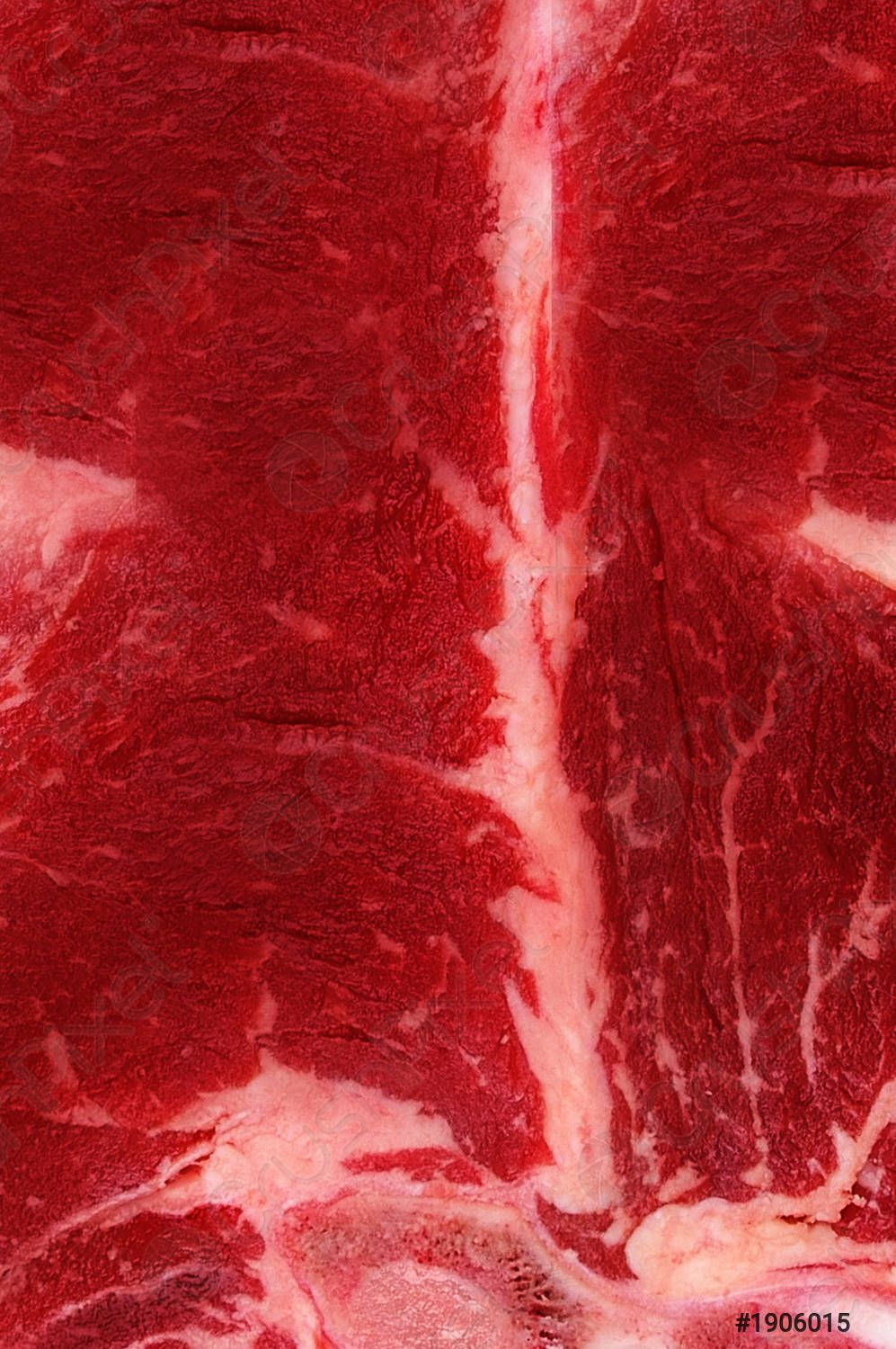 Rohes Rindfleisch, Marmorierung, Nahaufnahme, Rot, Hochformat, HD, Handy-Hintergrundbild