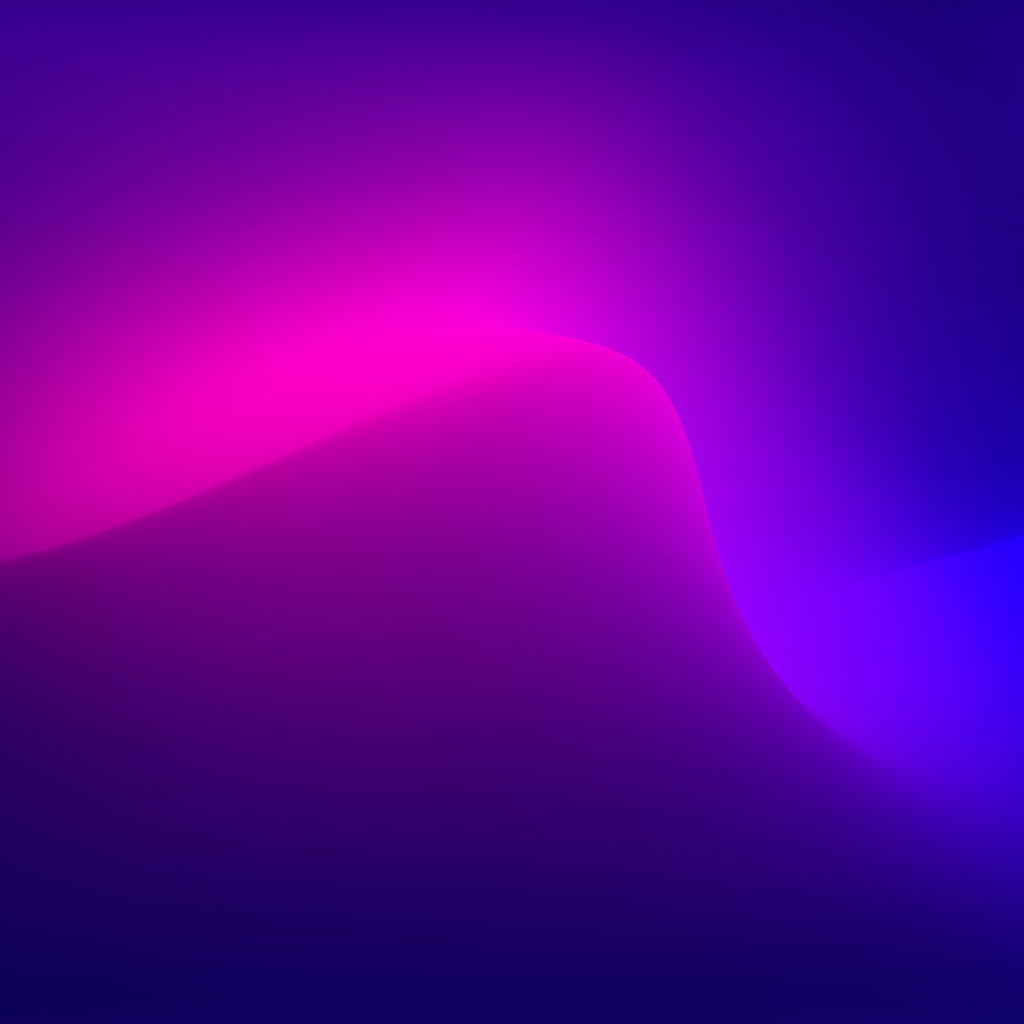 Farbverlauf, Pink und Lila, Minimalistisch, Welle, Hintergrundbild für iPad und Tablet