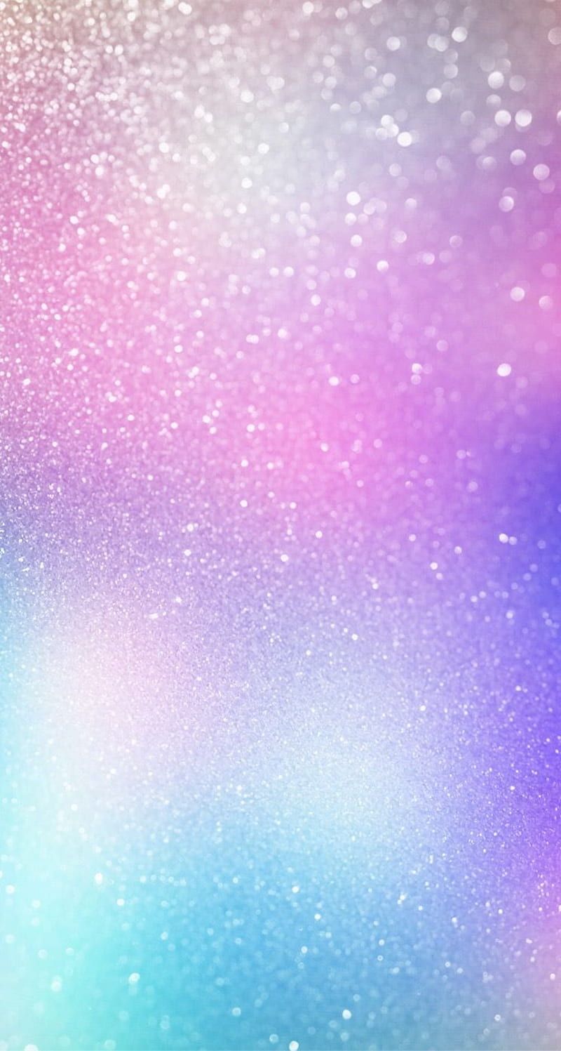 Pastell, Farbverlauf, Glitzer, Rosa und Blau, Verträumt, Hintergrundbild fürs Handy