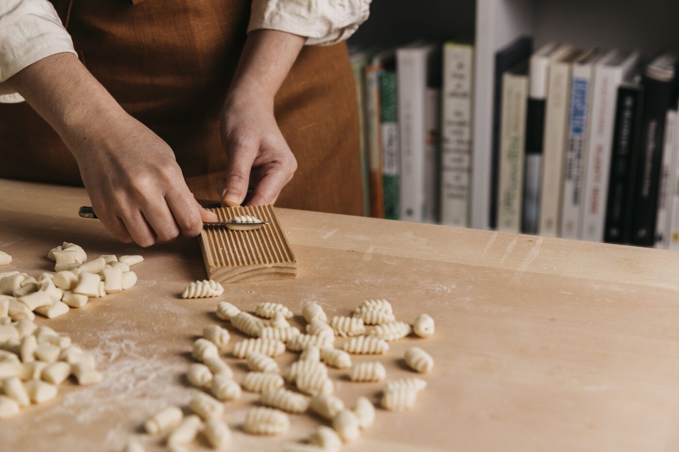Gnocchi, Frische Pasta, Hände, Mehl, Küche, HD, Hintergrundbild für den PC