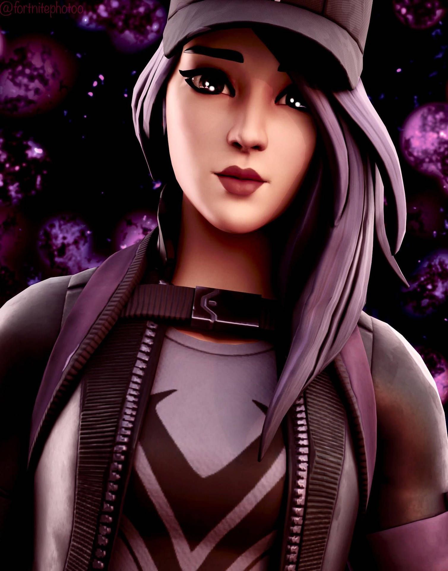 Fortnite, Skin, Porträt, Kapuze, Dunkel, QHD+, iPad-Hintergrundbild