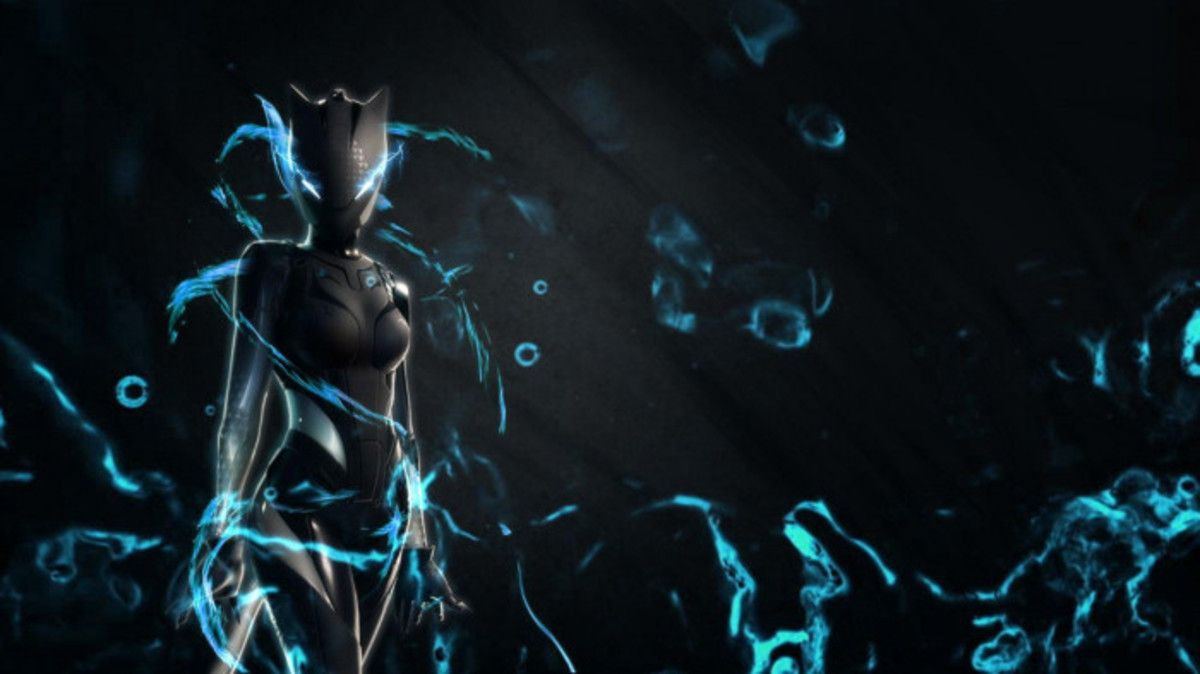 Fortnite, Skin, Silhouette, Energie, Türkis, Dunkel, Hintergrundbild