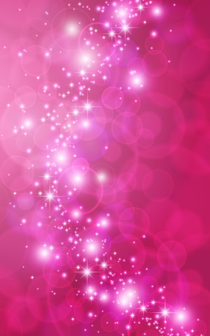 Pinke Lichter, Sterne, Magenta, Glitzer, Funkeln, HD, Hintergrundbild fürs Handy