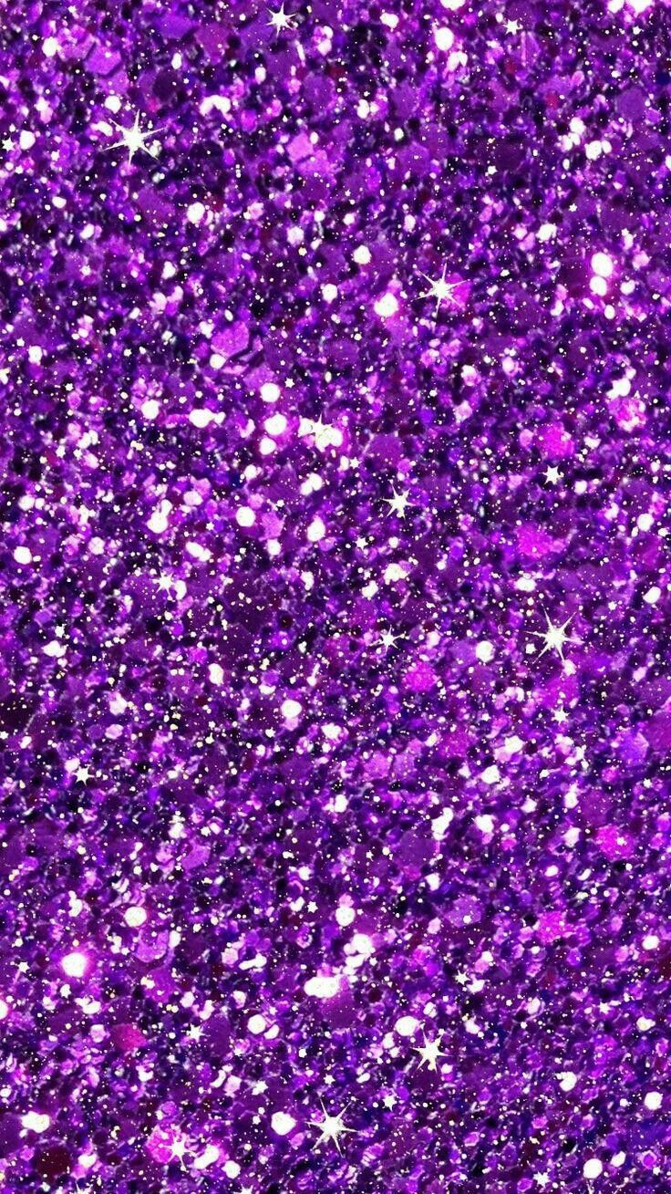 Lila Glitzer, Pailletten, Textur, Funkeln, HD, Sperrbildschirm fürs iPhone