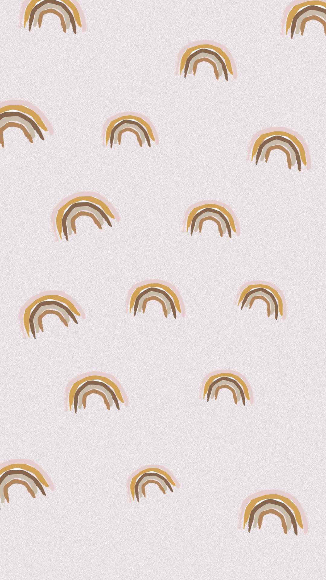 Regenbogen, Muster, Hellgrauer Hintergrund, Minimalistisch, Erdtöne, Sperrbildschirm fürs iPhone