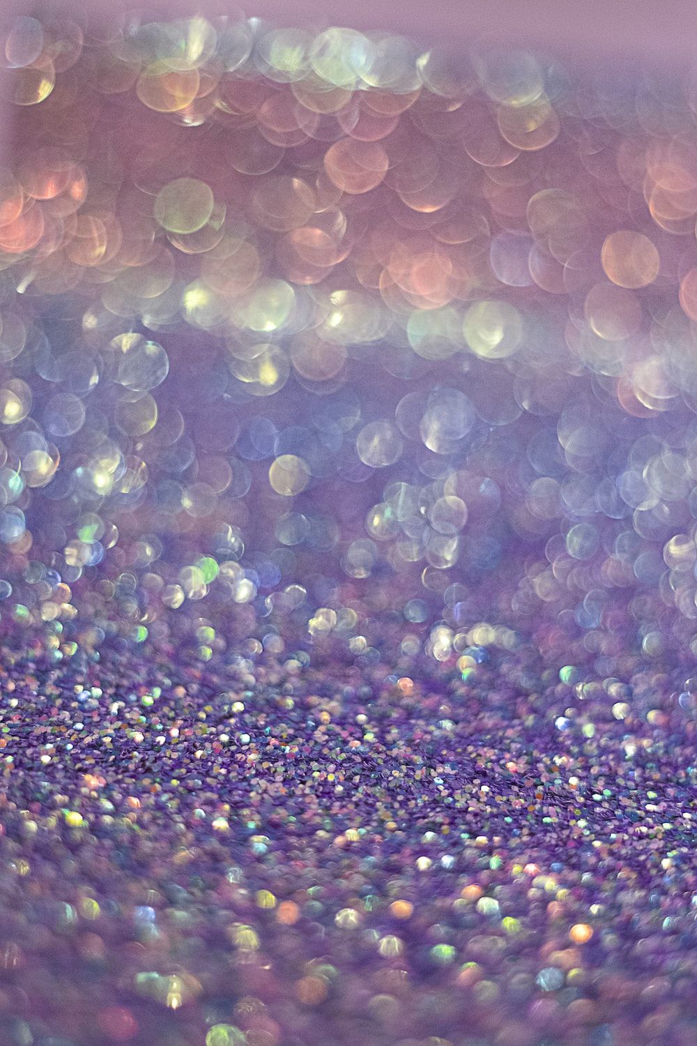 Glitzer, Holografisch, Bokeh, Silber, HD, Handy-Hintergrund im Hochformat