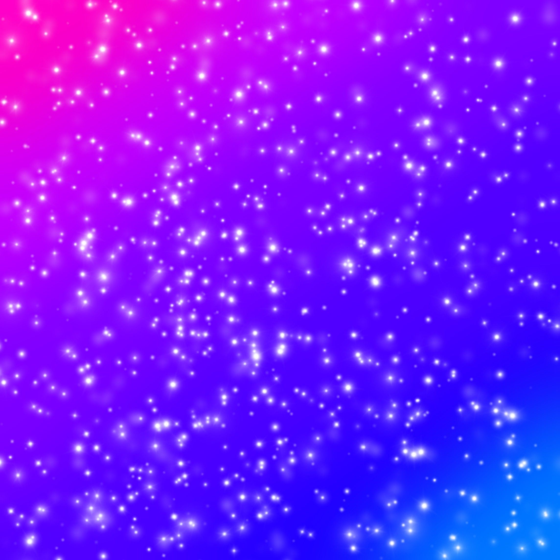 Sterne, Farbverlauf, Pink und Blau, Glitzer, Funkeln, Full HD, iPad-Hintergrundbild