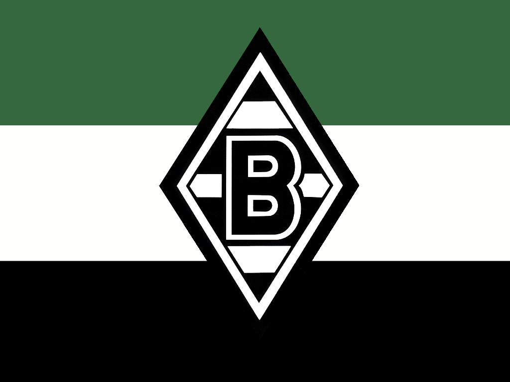 Borussia Mönchengladbach, Wappen, Vereinsfarben, Flagge, Hintergrundbild fürs Tablet