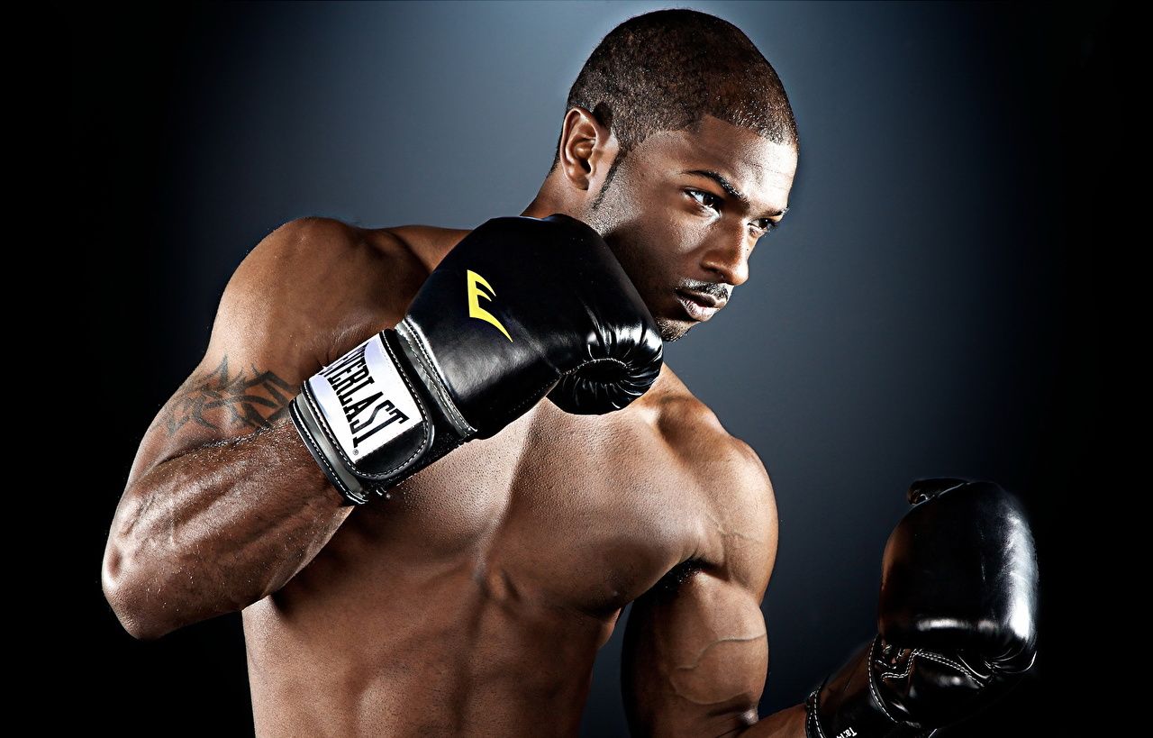 Boxer, Everlast, Deckung, Muskeln, HD, Hintergrund für den Desktop