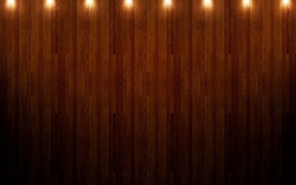 Holzwand, Lichter, Dunkelbraun, Paneele, Hintergrund