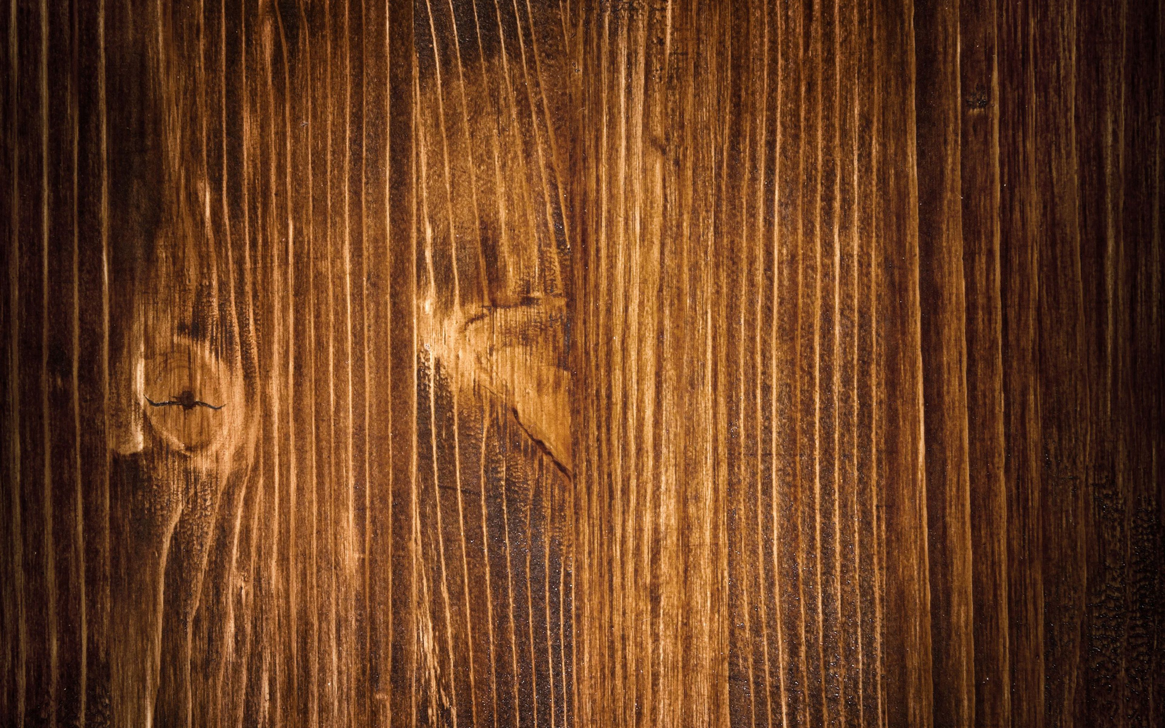 Holztextur, Astloch, Maserung, Warmes Licht, 4K, Hintergrundbild für den PC
