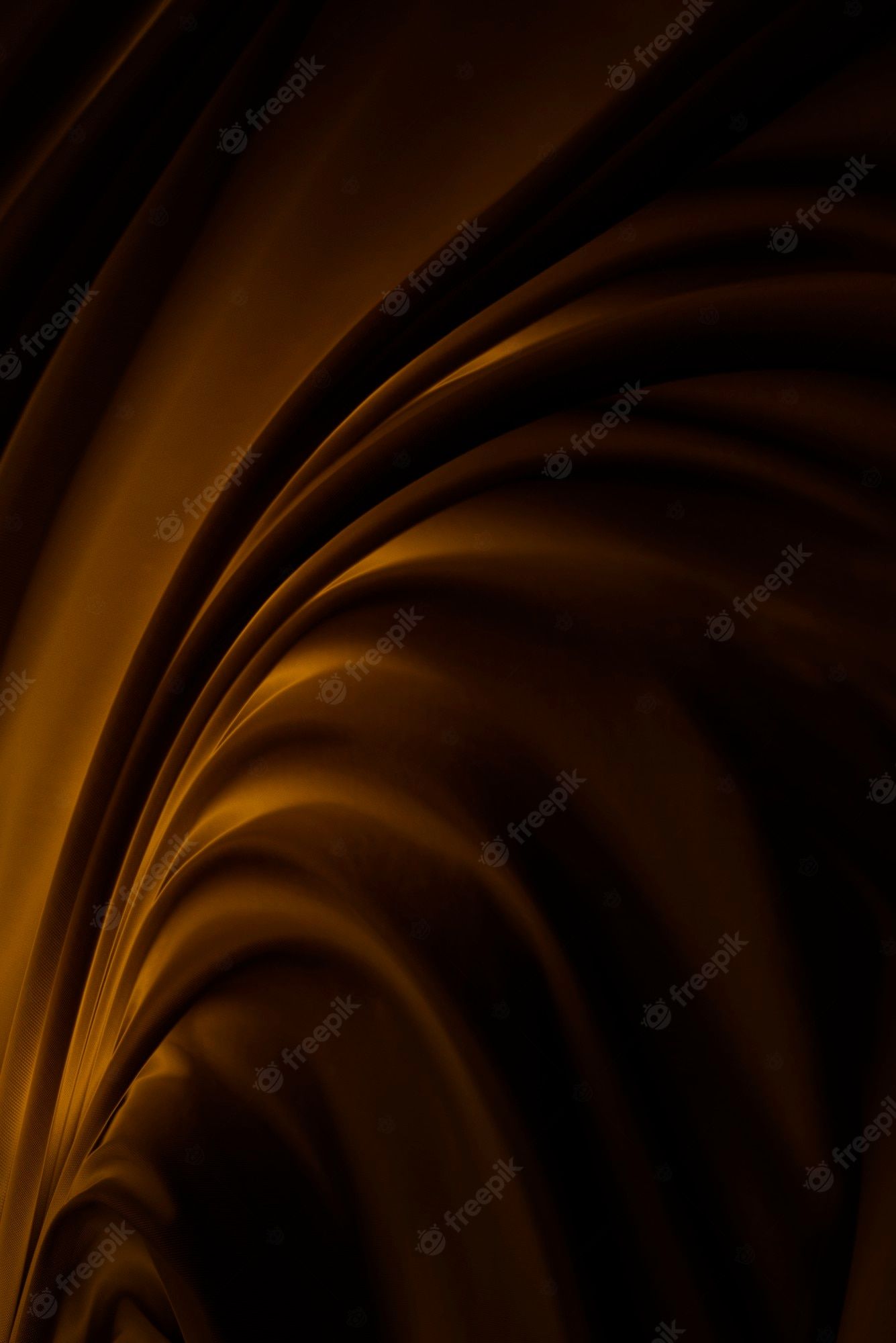 Abstrakte Wellen, Schokoladenbraun, Dunkel, Hochformat, Full HD, iPad-Hintergrundbild