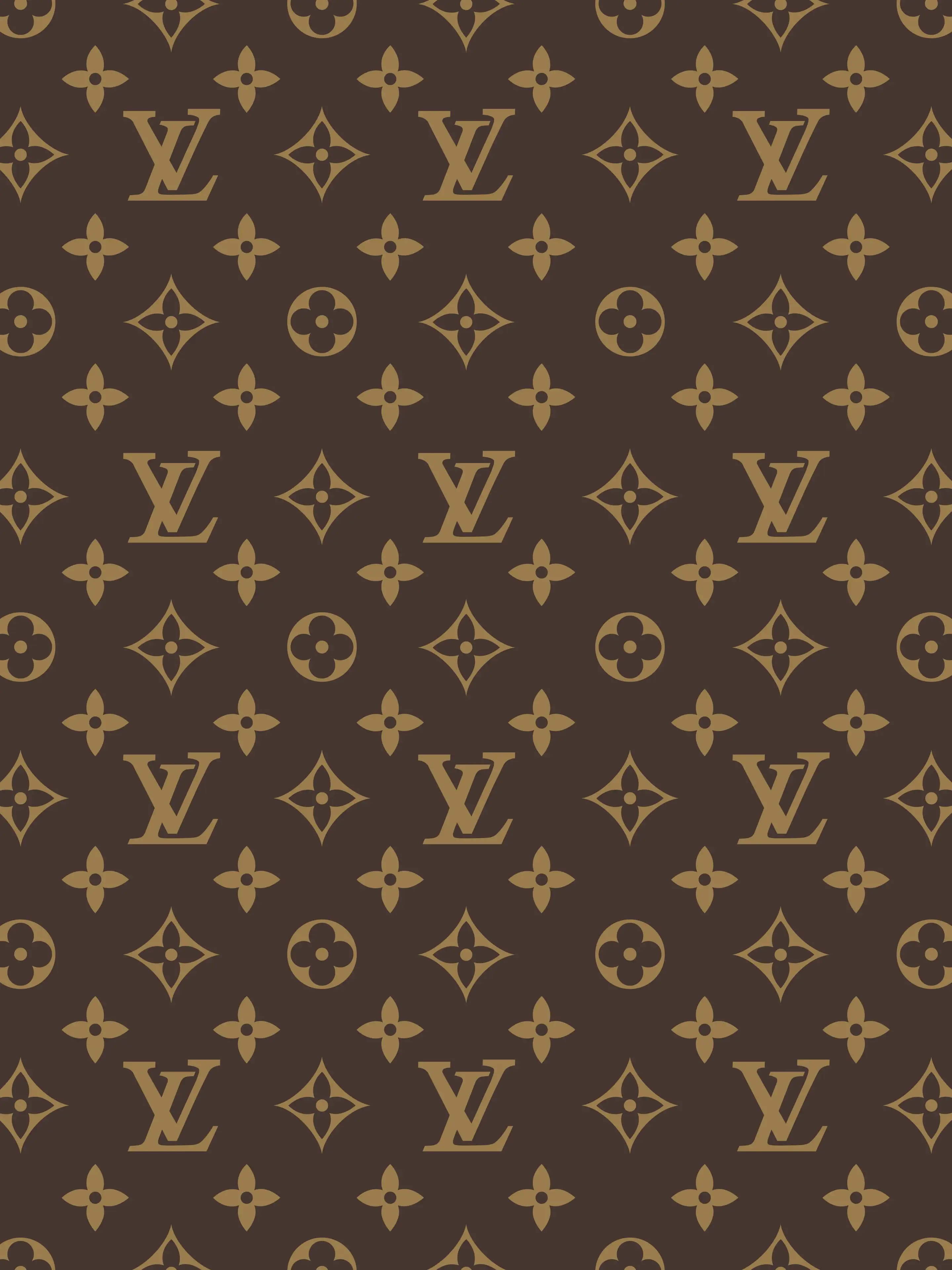 Louis Vuitton, Monogramm, LV, Muster, QHD+, iPad-Hintergrundbild
