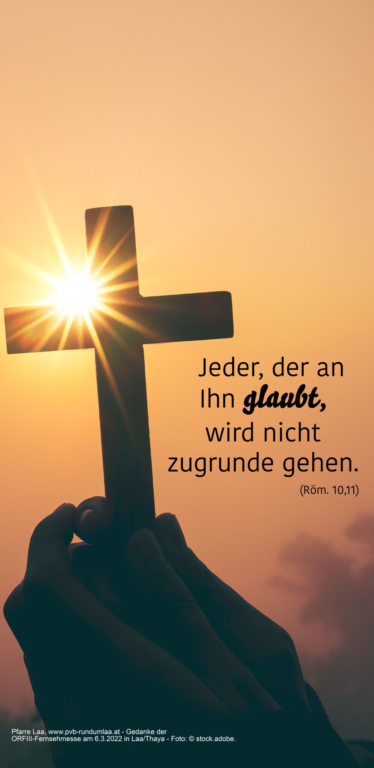 Johannes 3,16, Kreuz, Hand, Sonnenuntergang, Gegenlicht, Full HD, Handy-Hintergrundbild