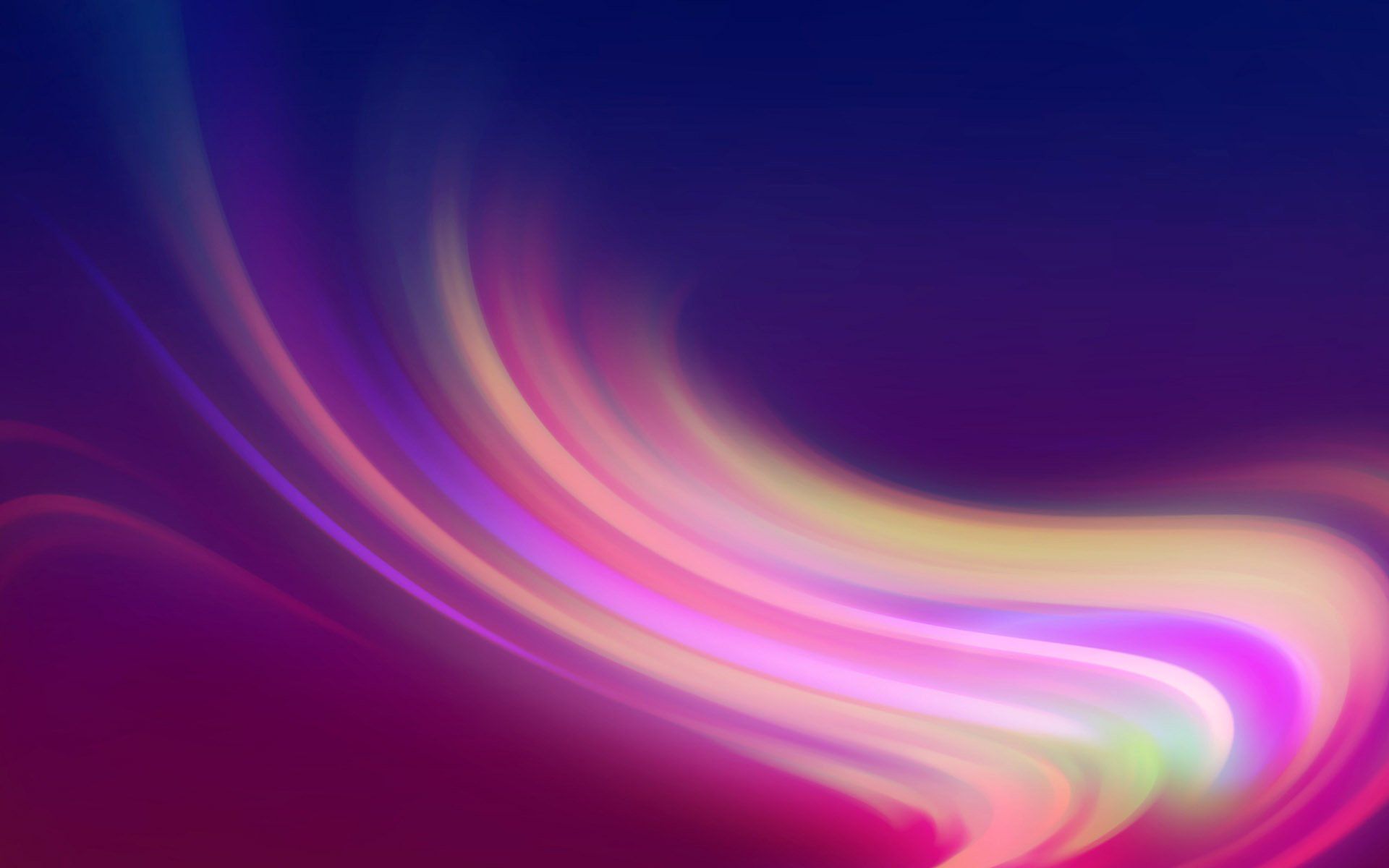 Abstrakte Lichtwellen, Lila und Pink, Farbverlauf, Abstrakt, Full HD, MacBook-Hintergrundbild