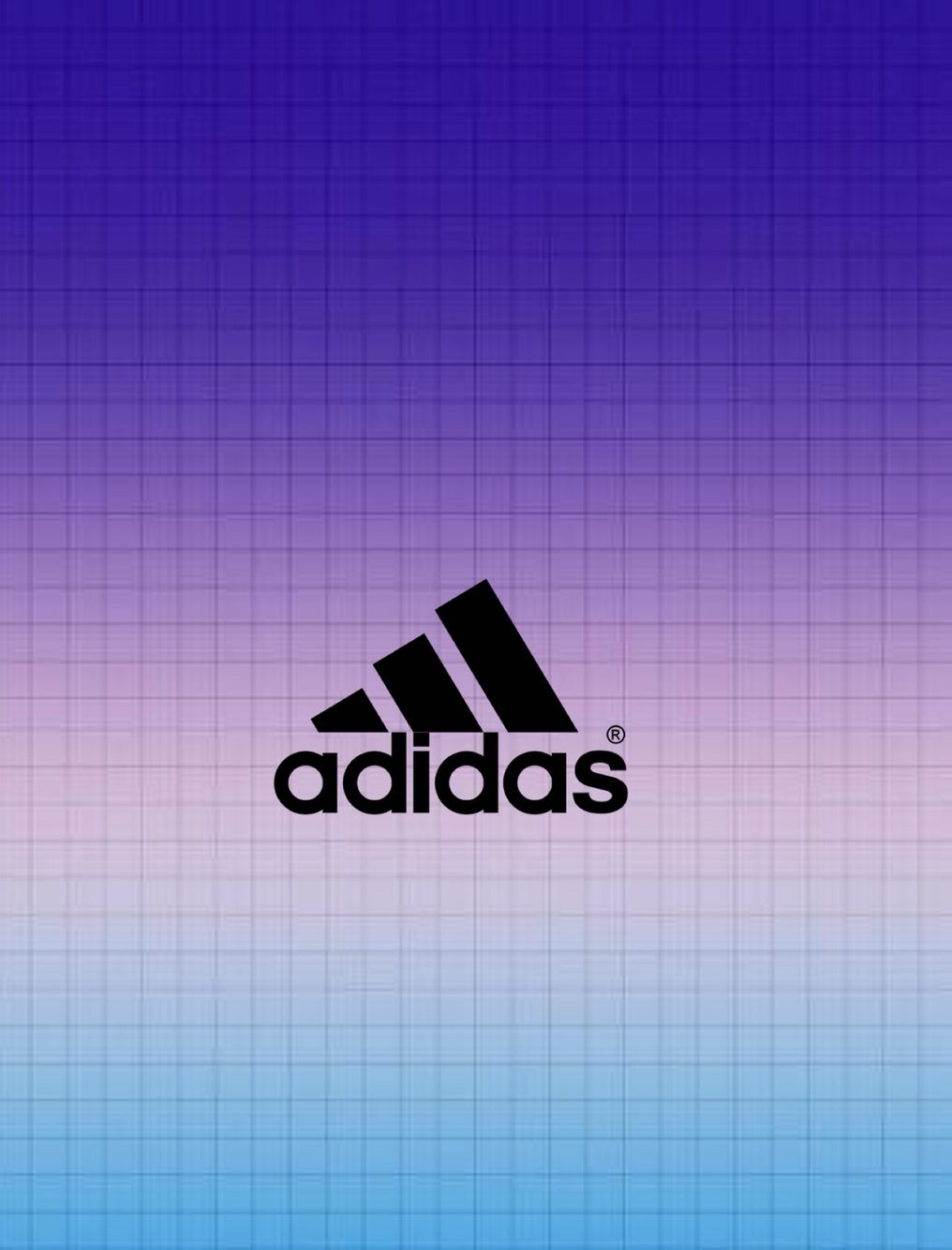 Adidas, Performance-Logo, Farbverlauf, Lila, Hellblau, HD, iPad-Hintergrundbild