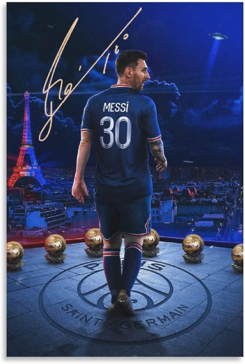 Lionel Messi, Paris Saint-Germain, Ballon d'Or, Autogramm, Nummer 30, HD, Tablet-Hintergrund