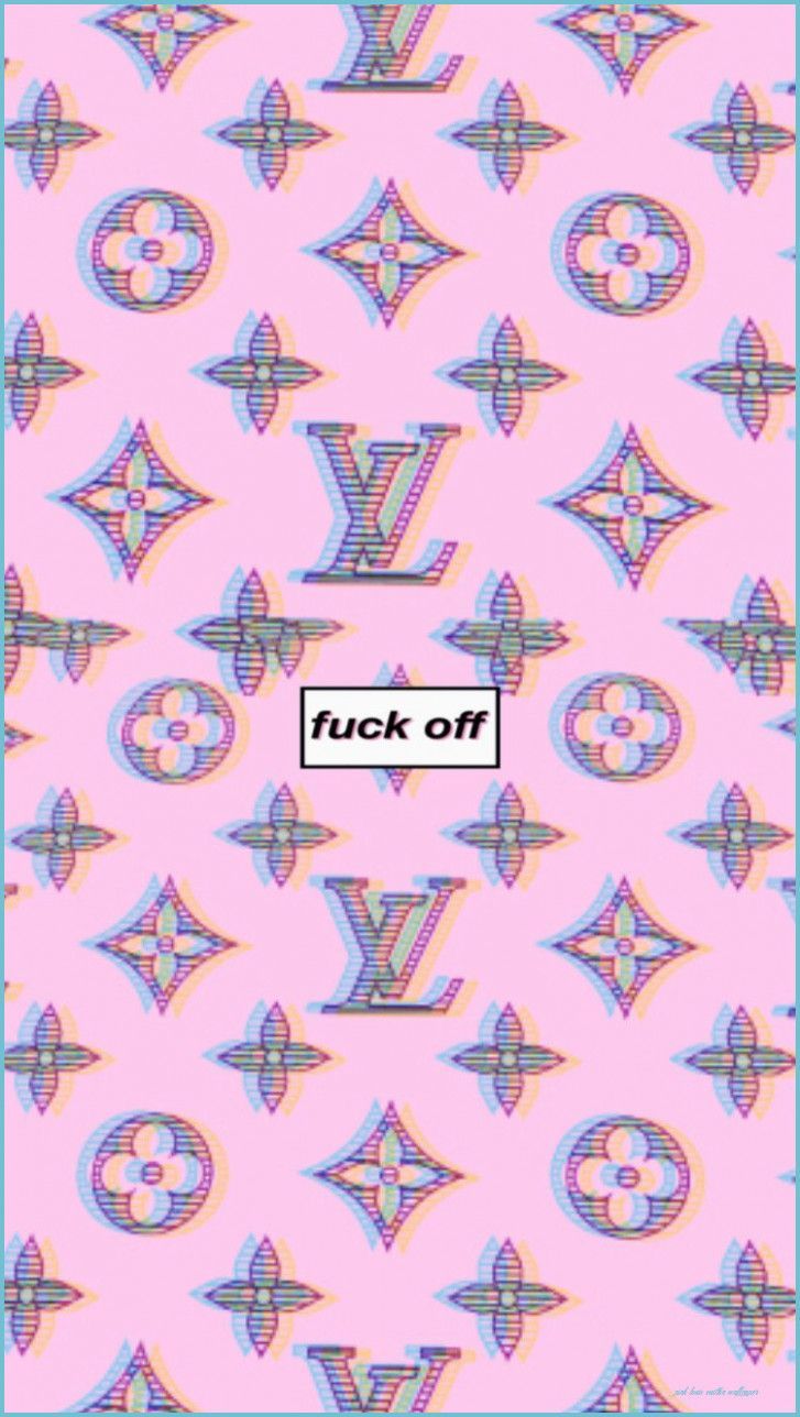 Louis Vuitton, Monogramm, Rosa, Pastell, Sticker, Hintergrundbild für iPhone und Android