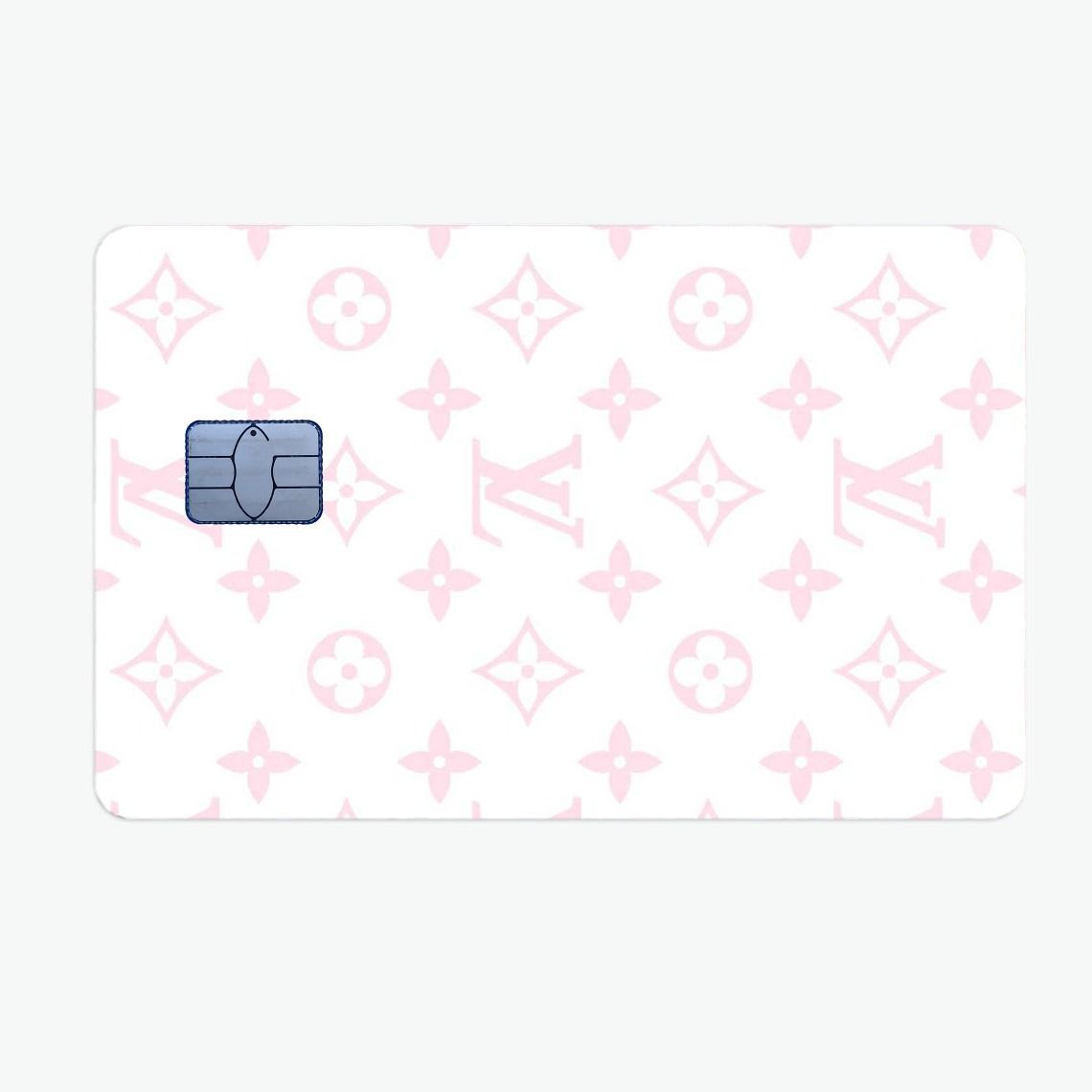 Louis Vuitton, Kartenskin, Monogramm, Chip, Rosa, Hintergrundbild für iPad und Tablet