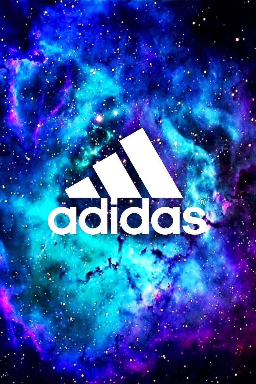 Adidas, Adidas Performance, Galaxie, Nebel, Blau, Weltraum, HD, Handy-Hintergrund