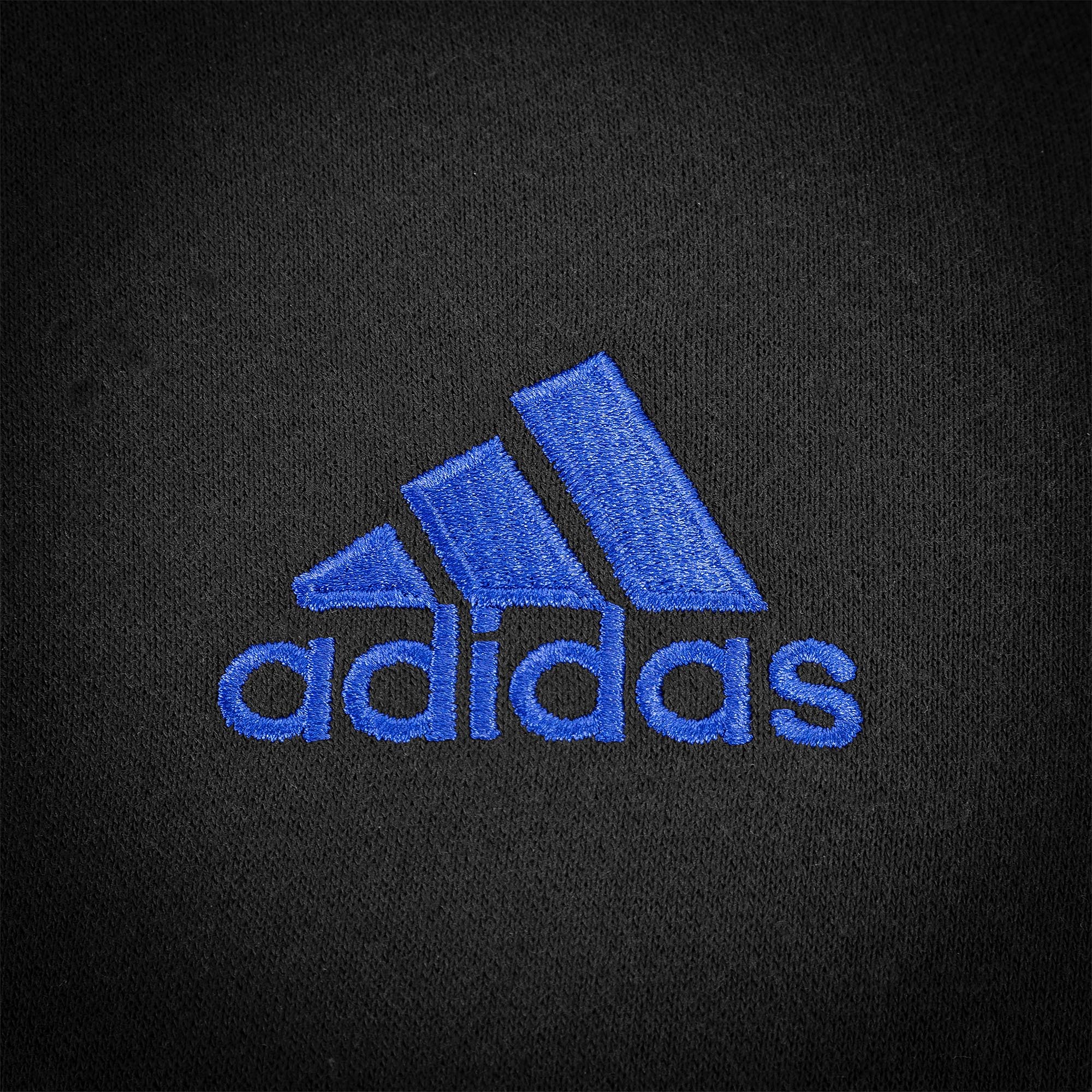 Adidas, Adidas Performance, Blaues Logo, Dunkelgrau, Textur, Hintergrundbild fürs Tablet