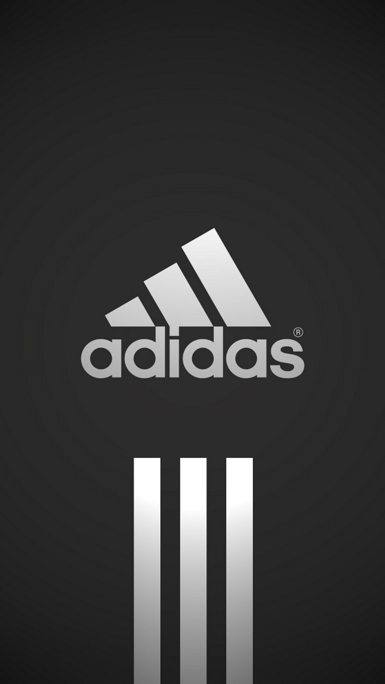 Adidas, Adidas Performance, Drei Streifen, Schwarz, Minimalistisch, 750x1334, Handy-Hintergrund