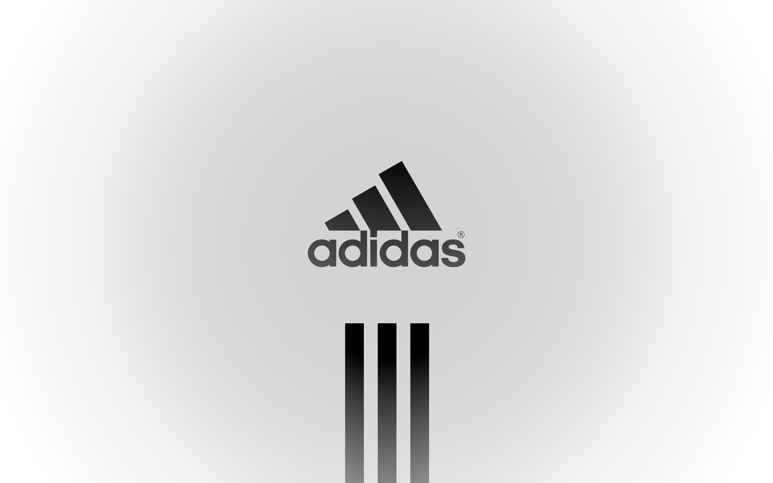 Adidas, Adidas Performance, Drei Streifen, Weißer Hintergrund, Minimalistisch, 2K Wallpaper