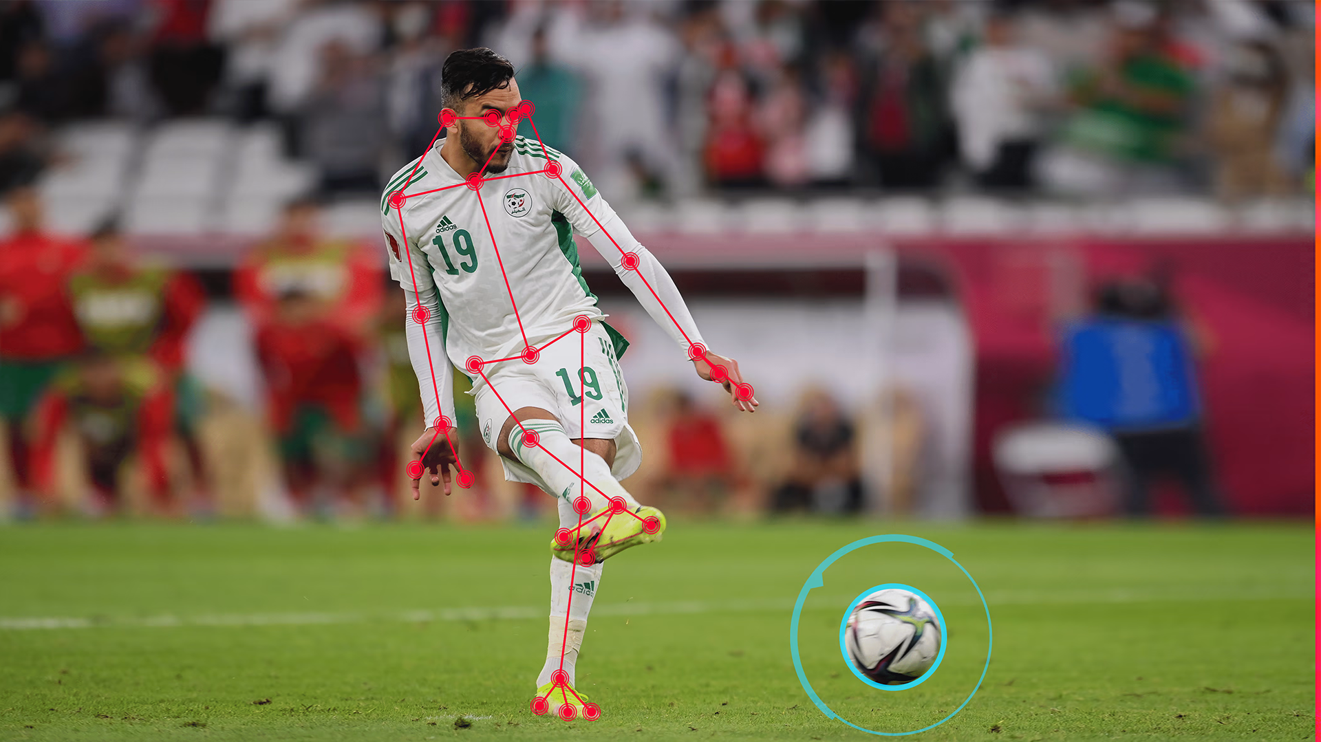Fußballspieler, Fußball, Stadion, Elfmeter, Rasen, Ball, Full HD, Laptop-Hintergrundbild
