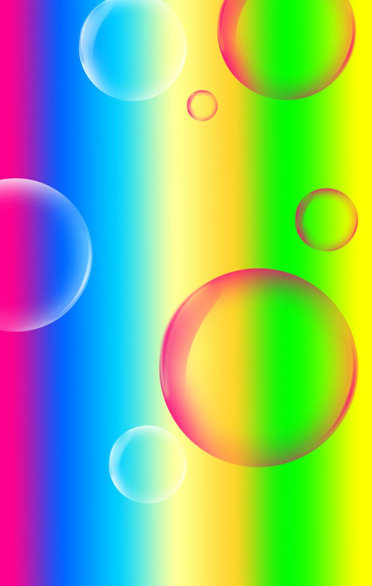 Seifenblasen, Regenbogenstreifen, Vertikal, Kreise, HD, Hintergrundbild fürs Handy