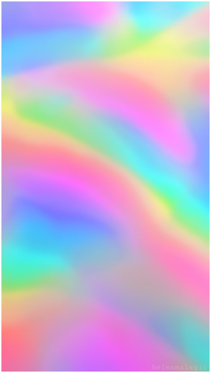 Holografisch, Pastellfarben, Schillernd, Farbverlauf, Weich, HD, Handy-Hintergrundbild