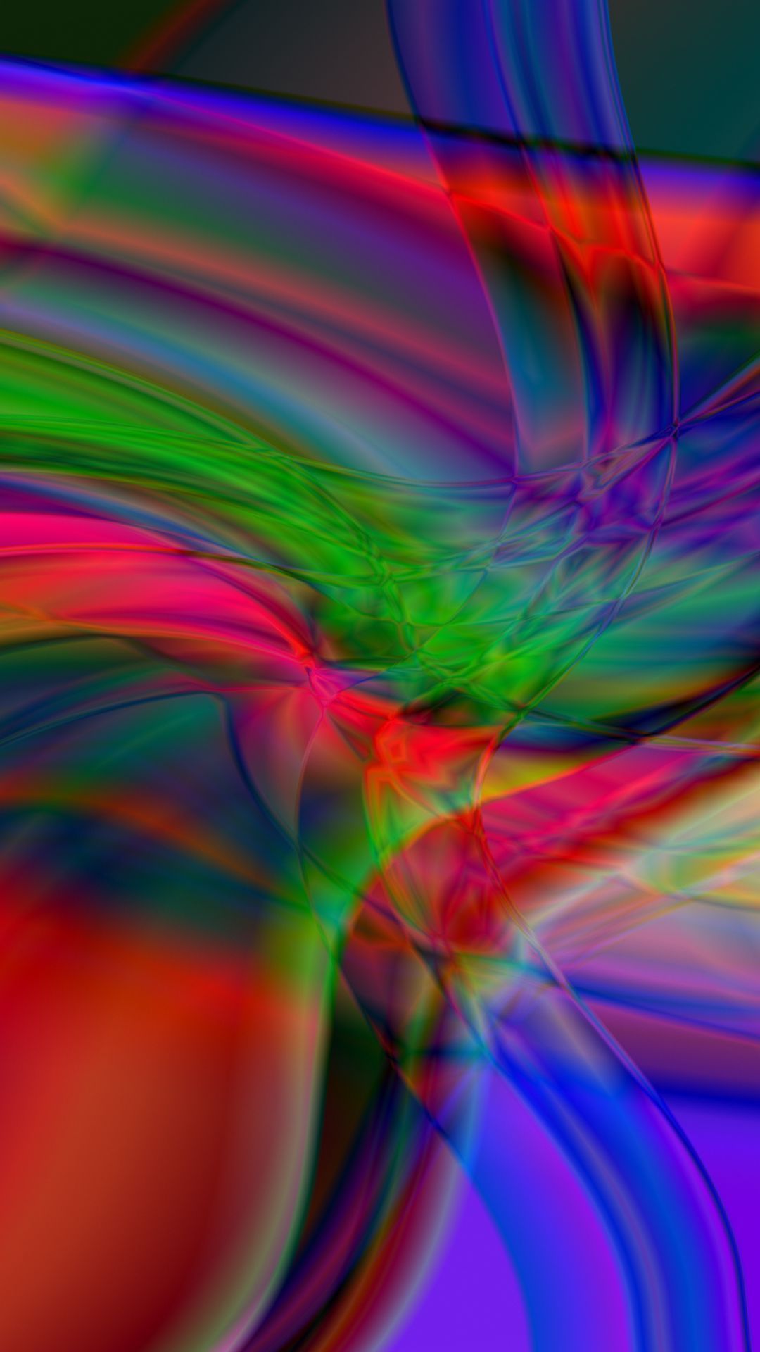 Flüssige Farben, Wirbel, Regenbogenfarben, Psychedelisch, Abstrakt, Full HD, iPhone-Hintergrundbild