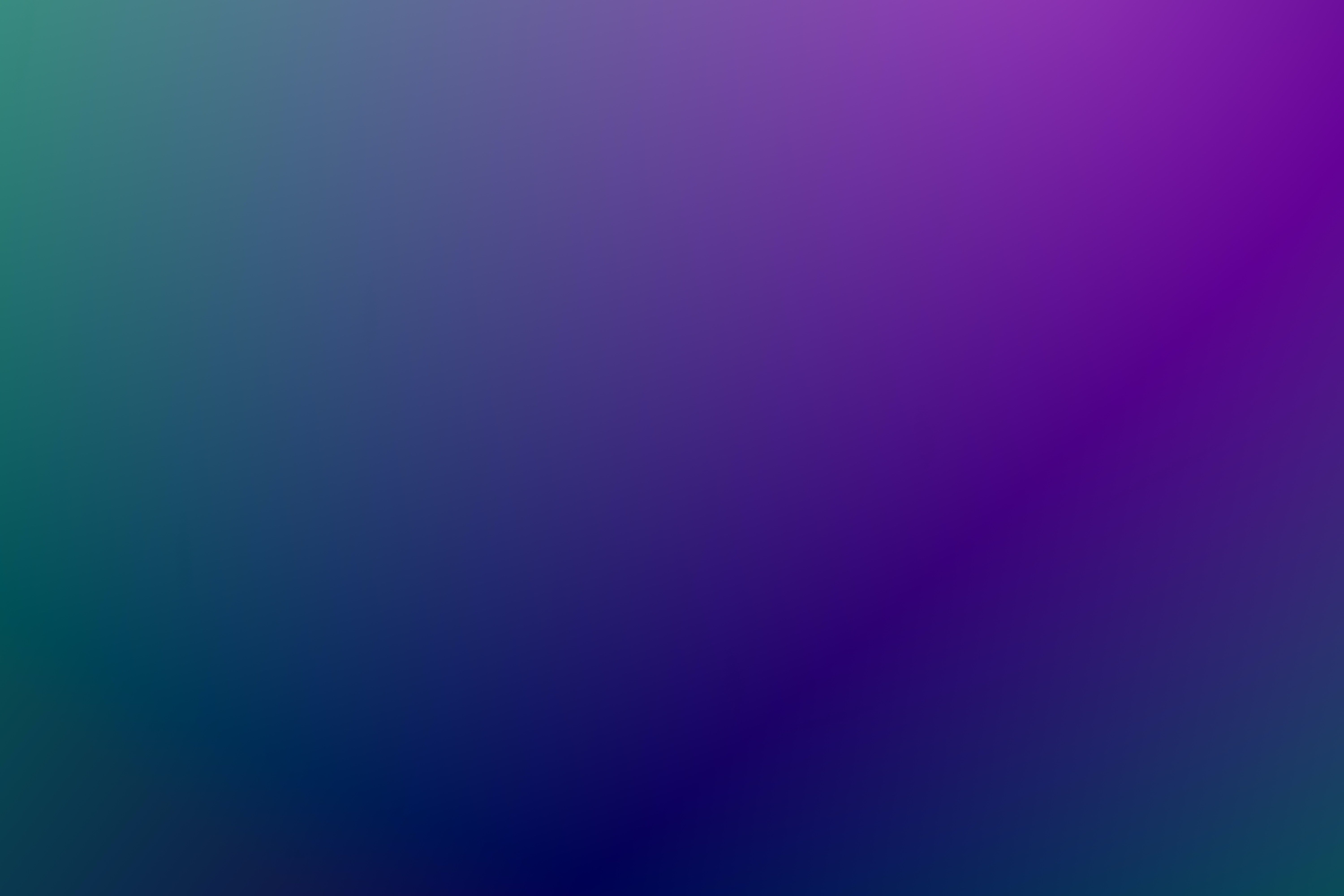Farbverlauf, Lila, Petrol, Minimalistisch, Glatt, 6K, Hintergrundbild für den PC