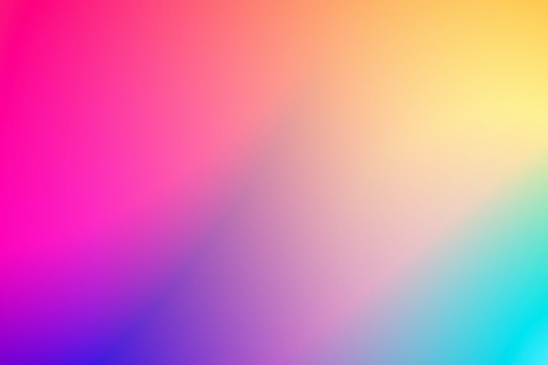 Farbverlauf, Pink, Gelb, Cyan, Glatt, Hintergrund