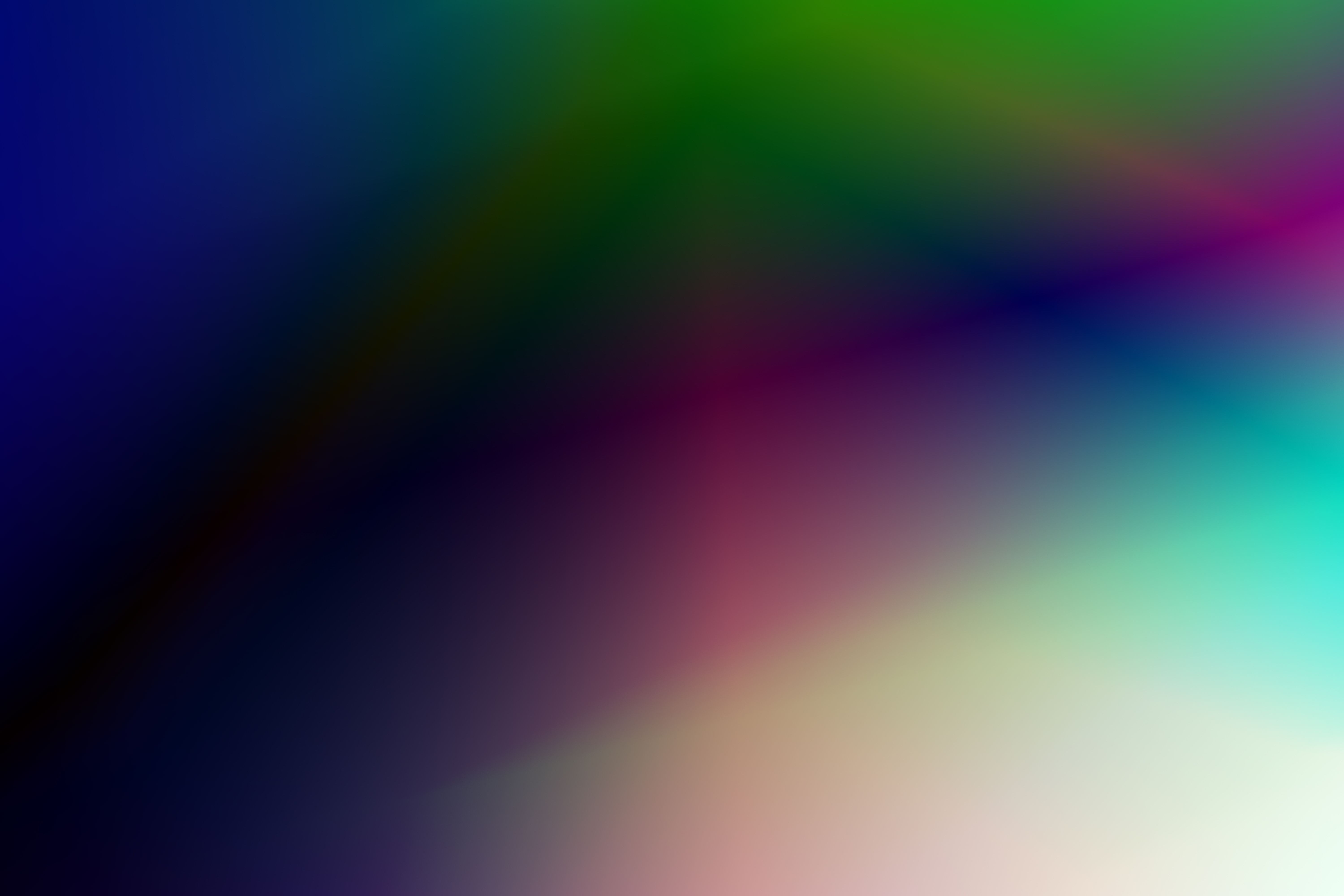 Farbverlauf, Dunkelblau, Pink, Grün, Unscharf, 6K, Hintergrund für den Desktop