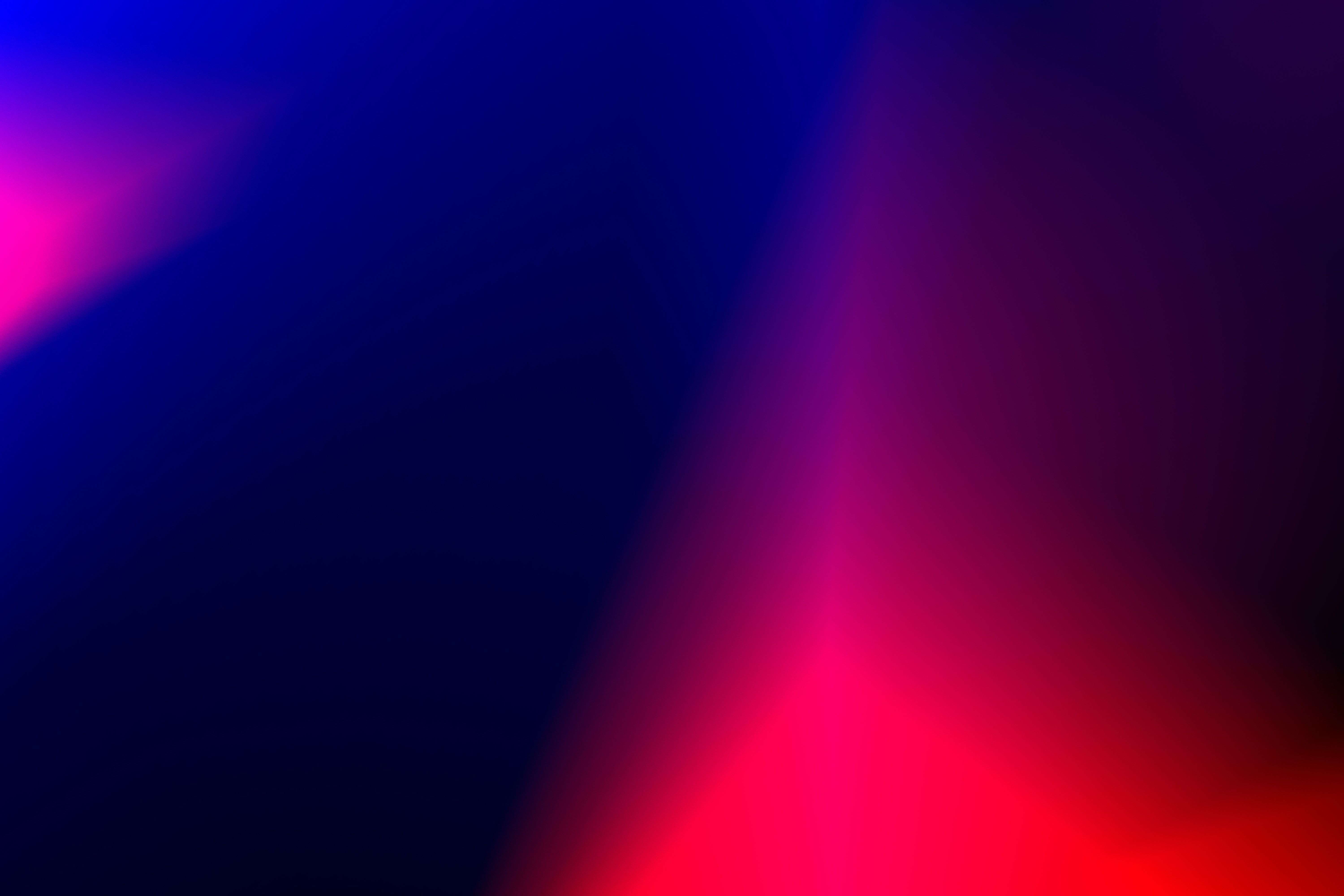 Farbverlauf, Dunkelblau, Pink, Rot, Lichtschein, 6K, Hintergrundbild für den PC