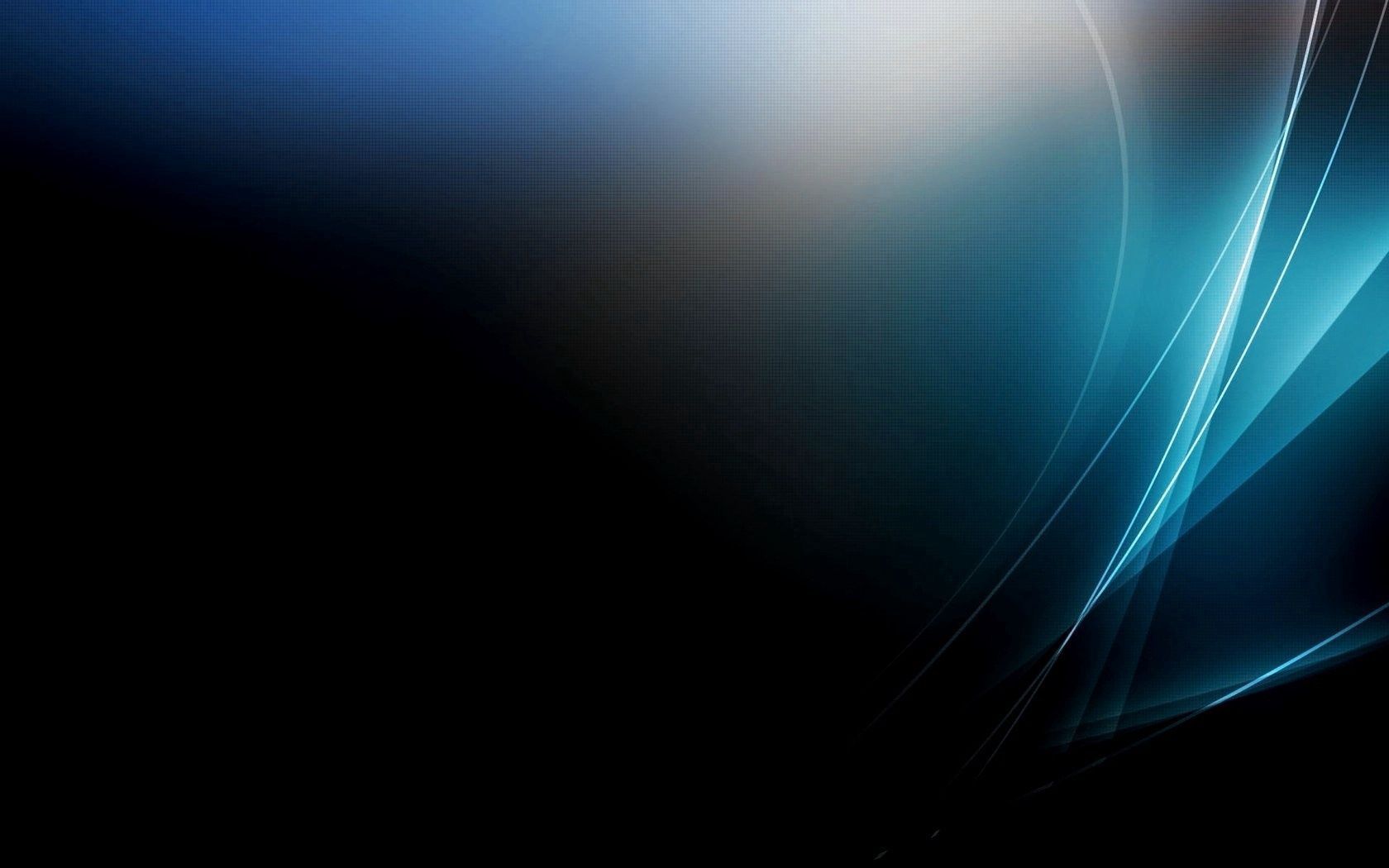Abstrakt, Lichtschweif, Blau, Schwarzer Hintergrund, HD Wallpaper