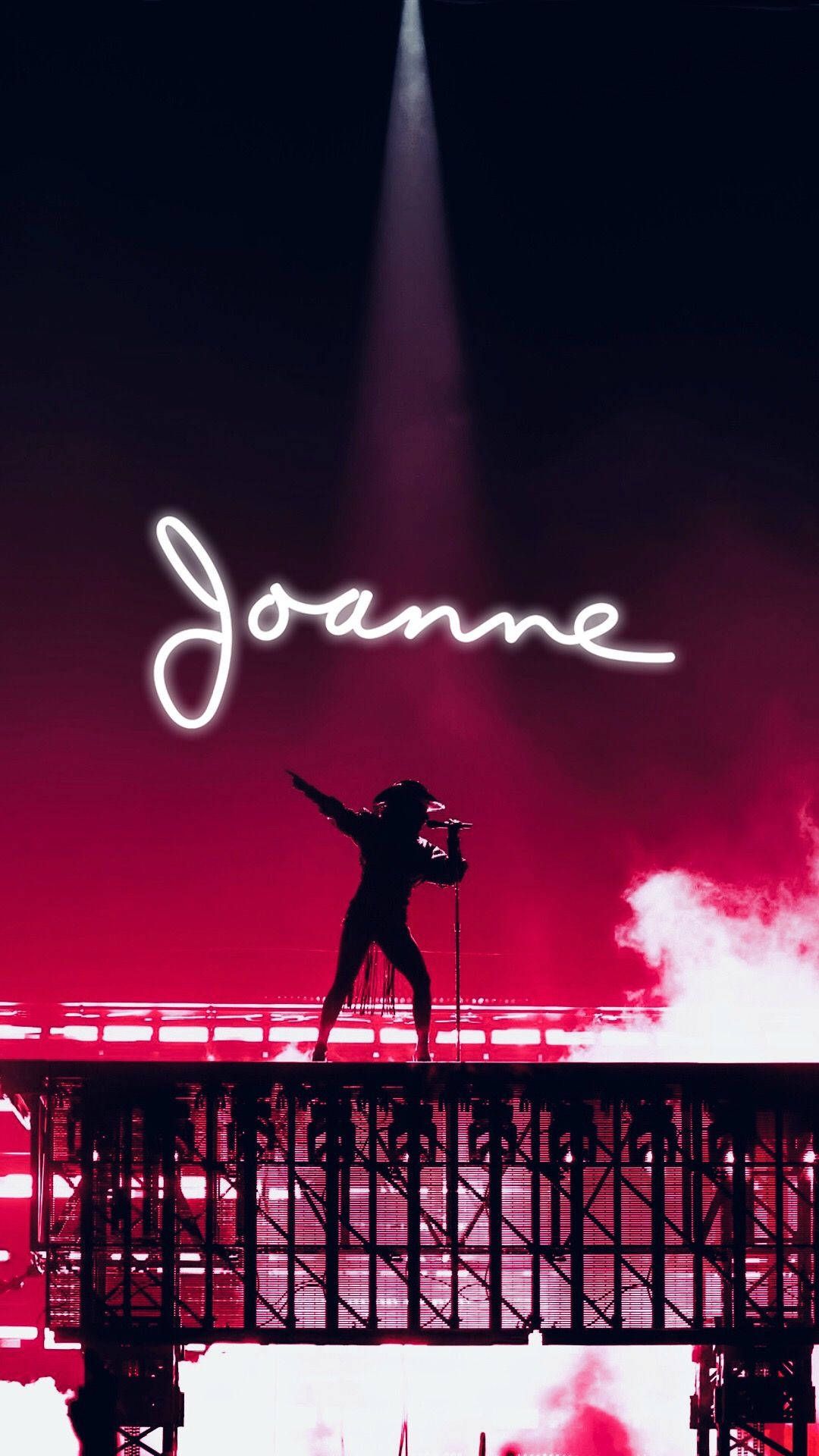 Lady Gaga, Joanne, Konzert, Bühne, Pinkes Licht, Full HD, Sperrbildschirm fürs iPhone