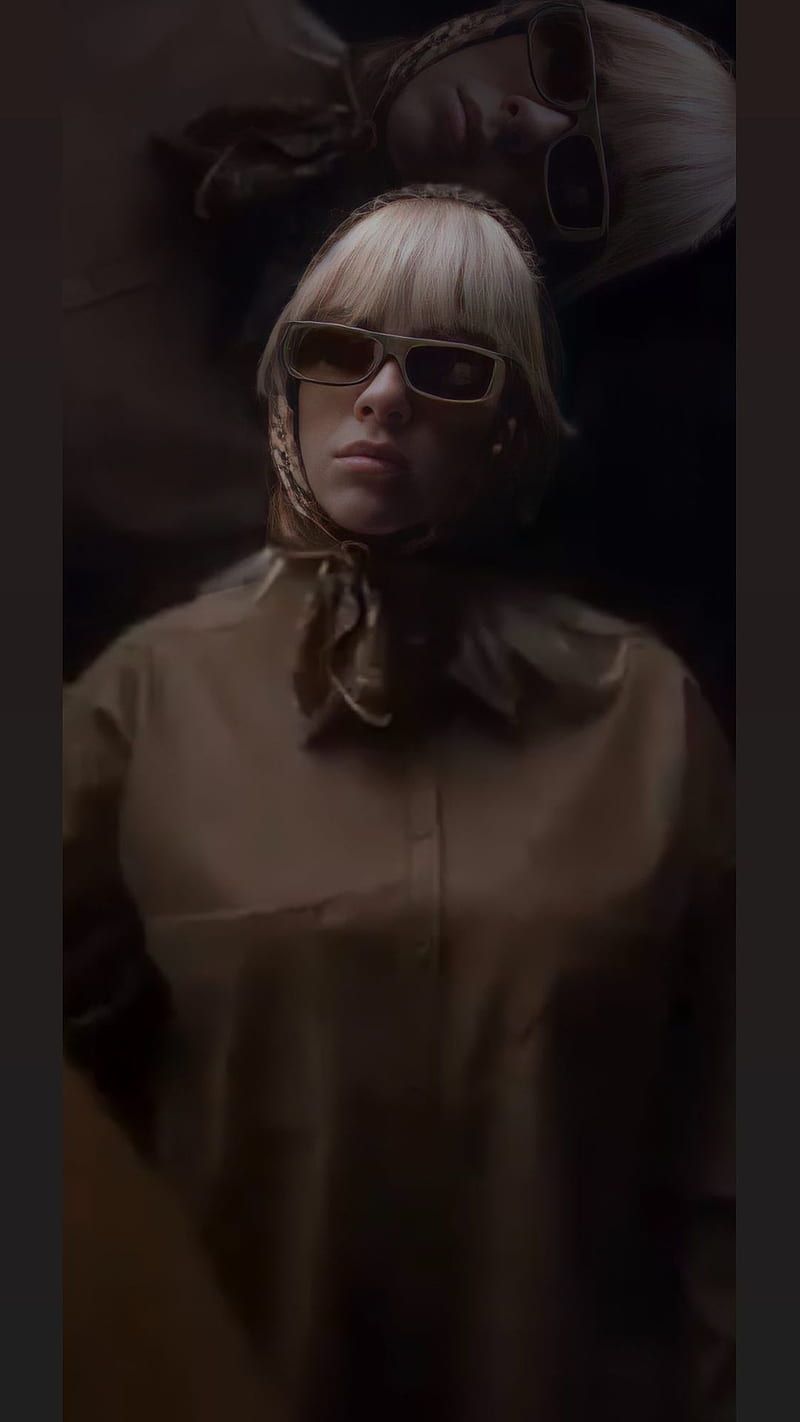 Billie Eilish, Sonnenbrille, Dunkel, Porträt, HD, Sperrbildschirm fürs iPhone