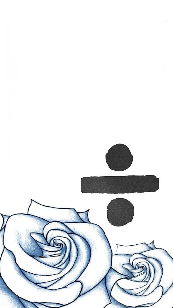 Divide, Divisionszeichen, Rosen, Zeichnung, Weißer Hintergrund, Sperrbildschirm fürs iPhone
