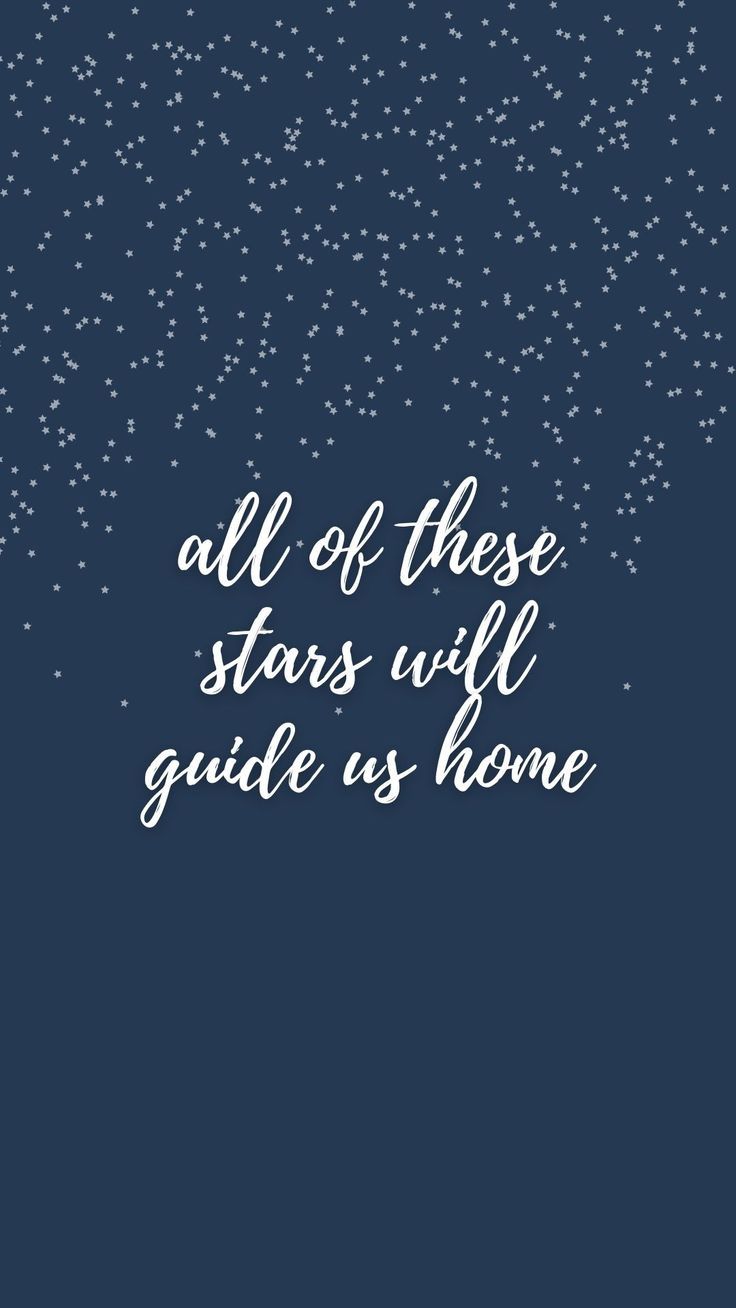 All of the Stars, Songtext, Sterne, Dunkelblau, Typografie, HD, Handy-Hintergrund