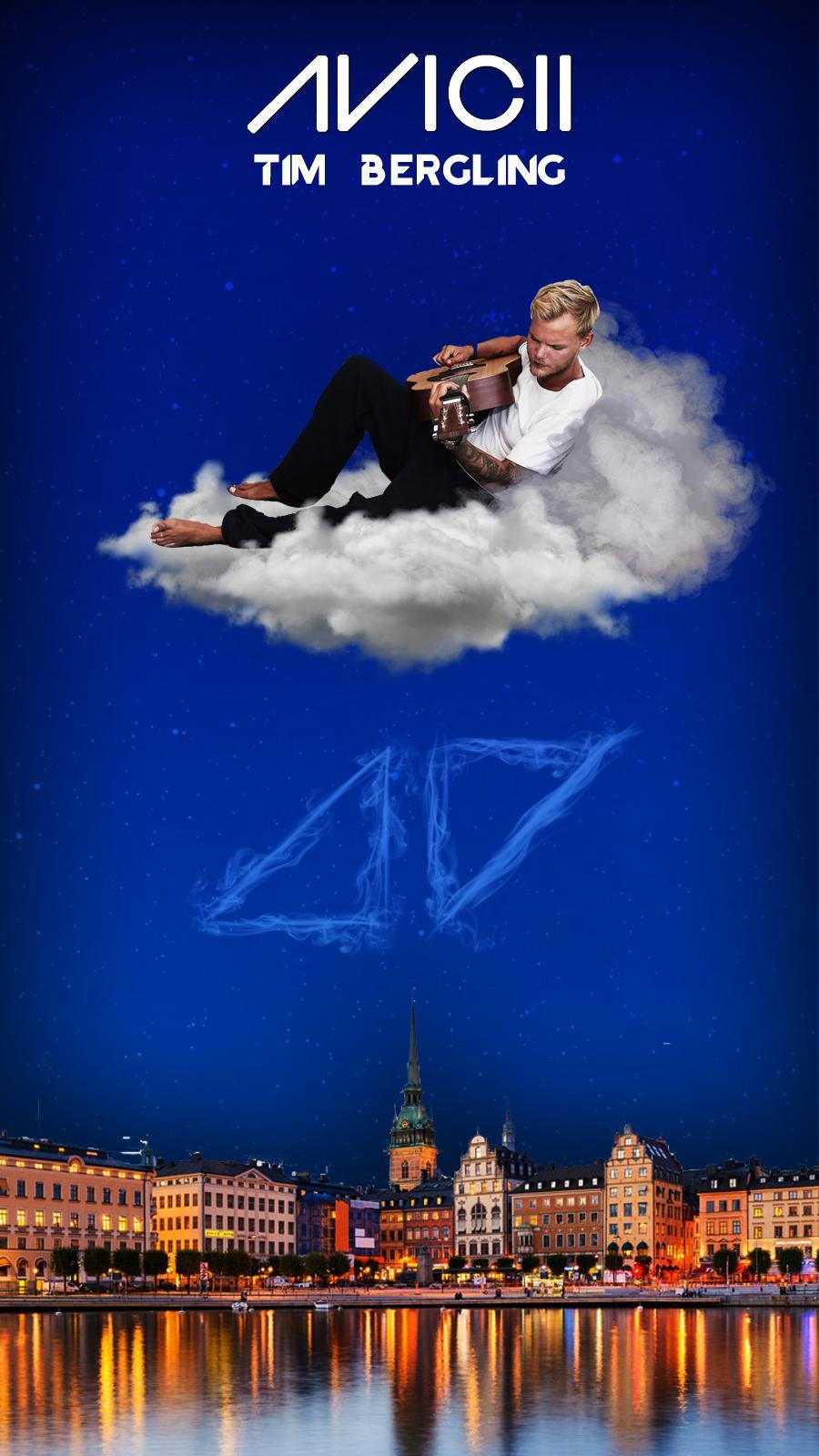 Avicii, Tim Bergling, Stockholm, Wolke, Nacht, HD, Sperrbildschirm fürs iPhone