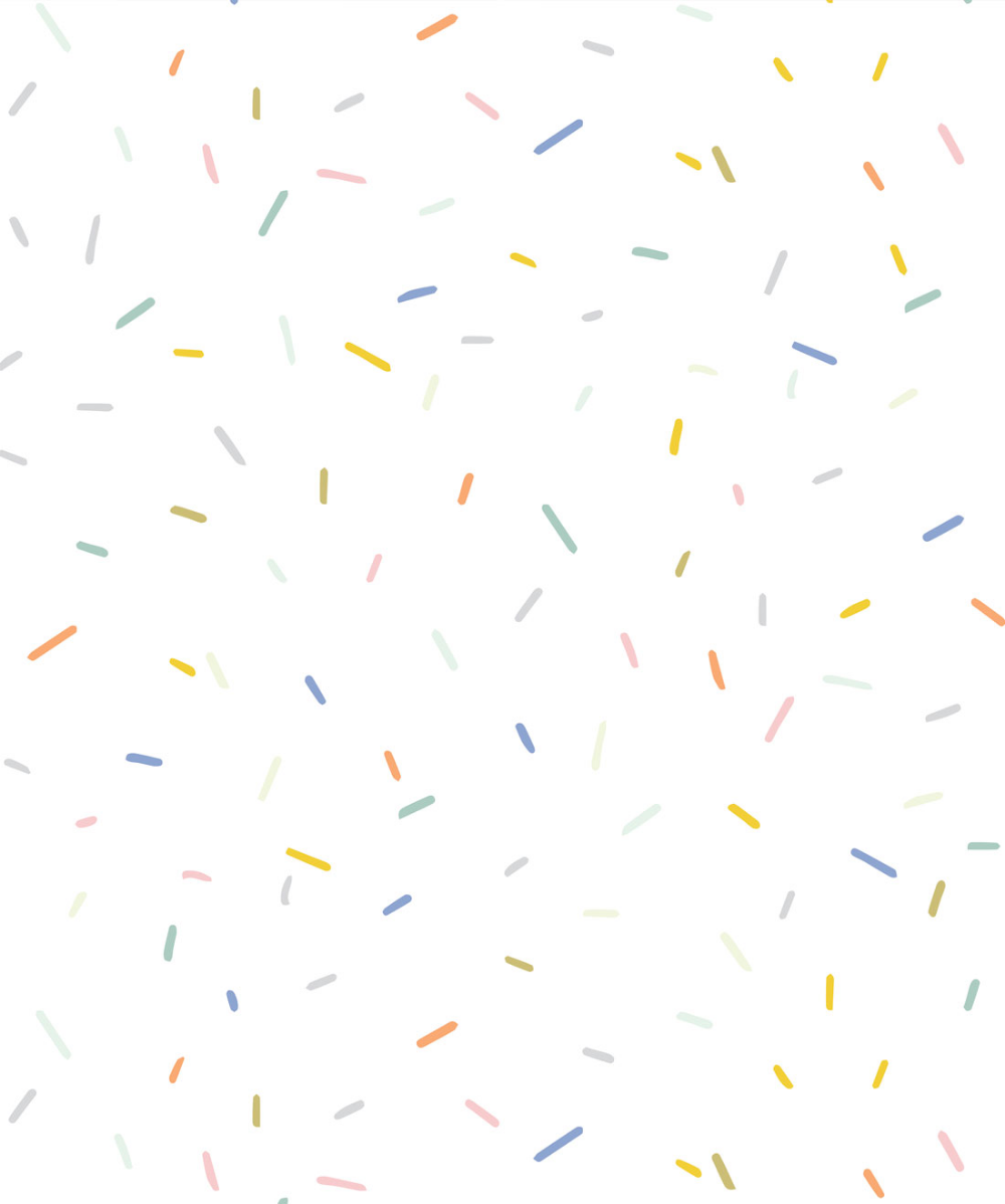 Streusel, Weißer Hintergrund, Bunt, Verspielt, Muster, HD Wallpaper