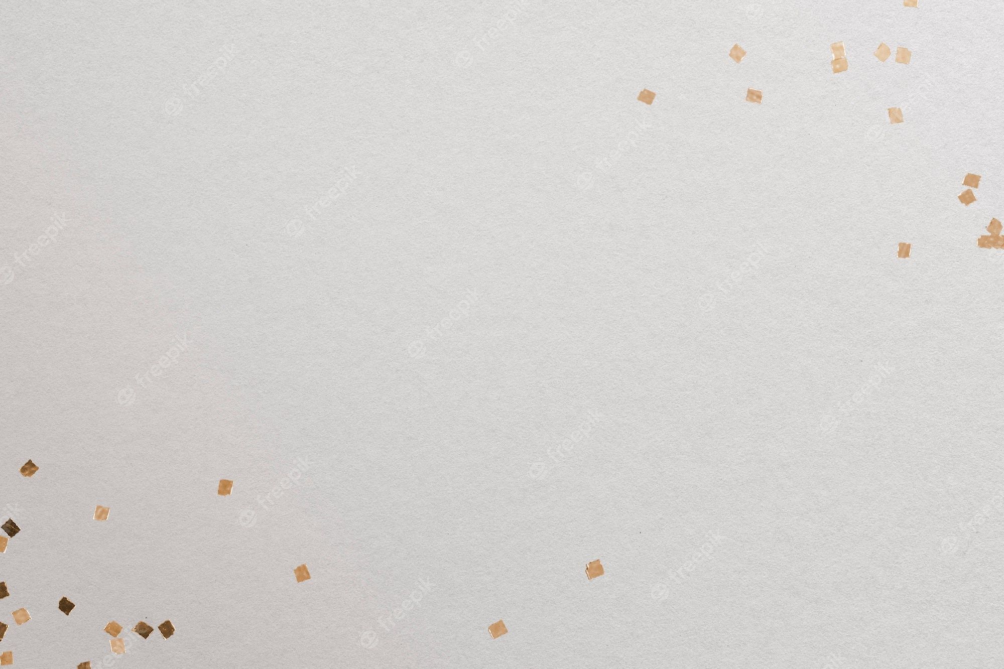 Goldkonfetti, Grauer Hintergrund, Minimalismus, Ecken, Elegant, Full HD Wallpaper